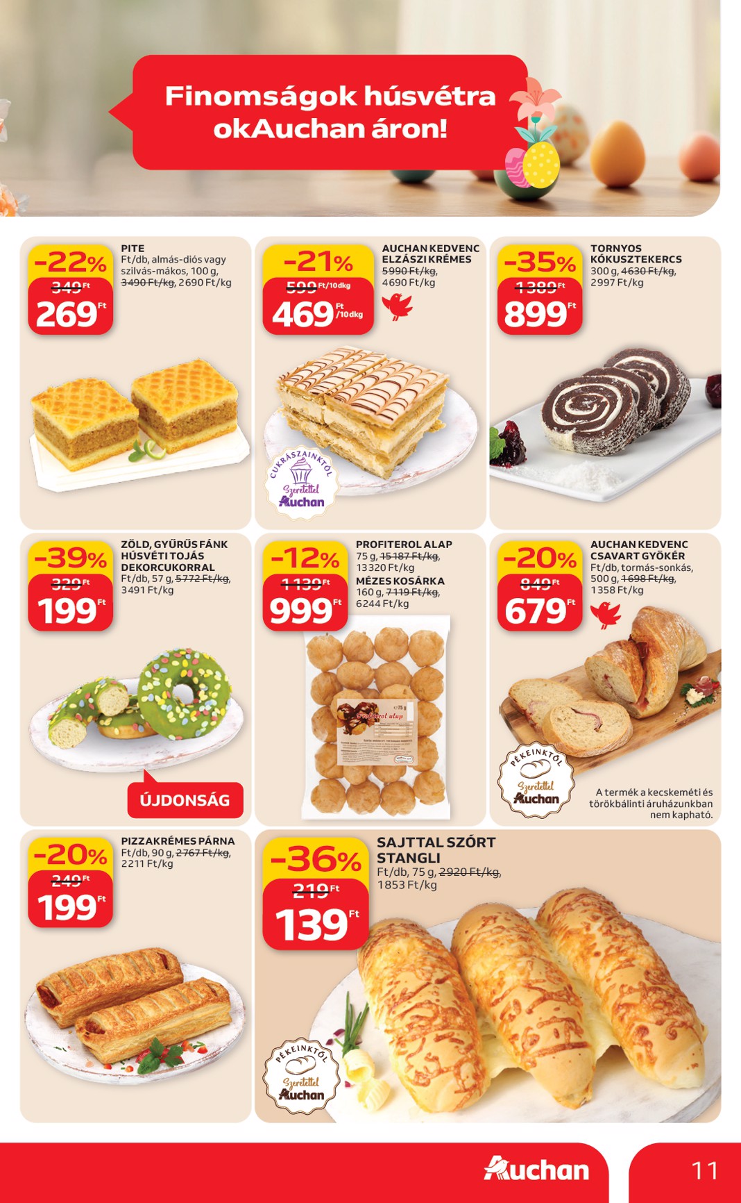 auchan - Auchan Hipermarket akciós újság, érvényes 2026.03.12. - 2026.03.18. - page: 11