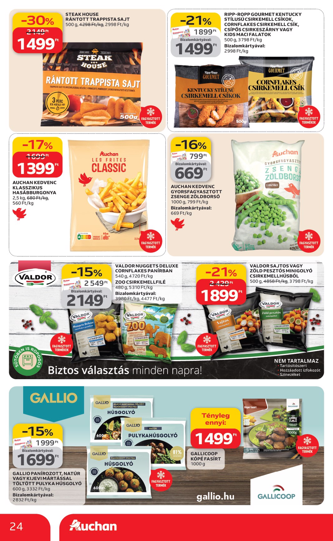auchan - Auchan Hipermarket akciós újság, érvényes 2026.03.12. - 2026.03.18. - page: 24