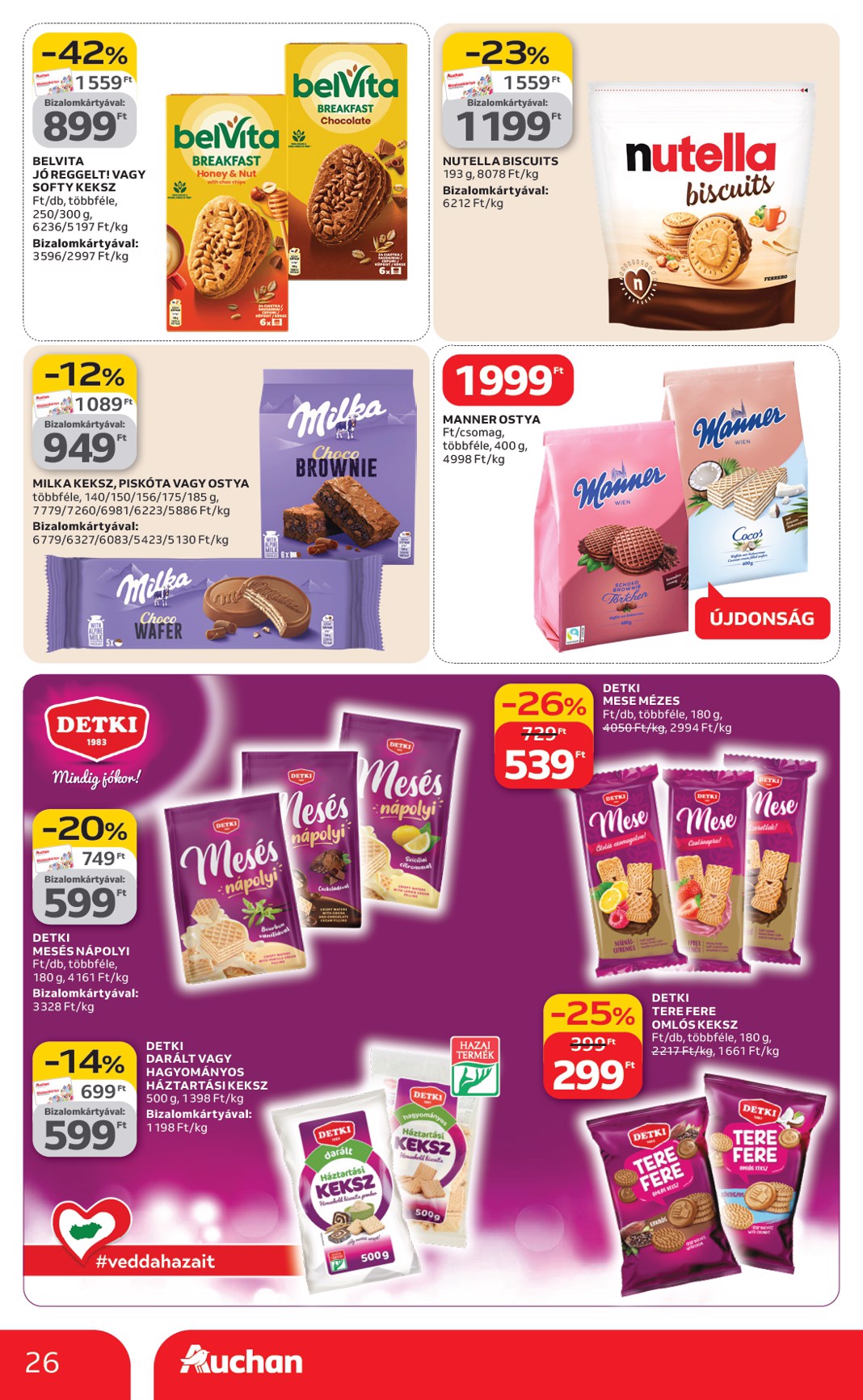 auchan - Auchan Hipermarket akciós újság, érvényes 2026.03.12. - 2026.03.18. - page: 26