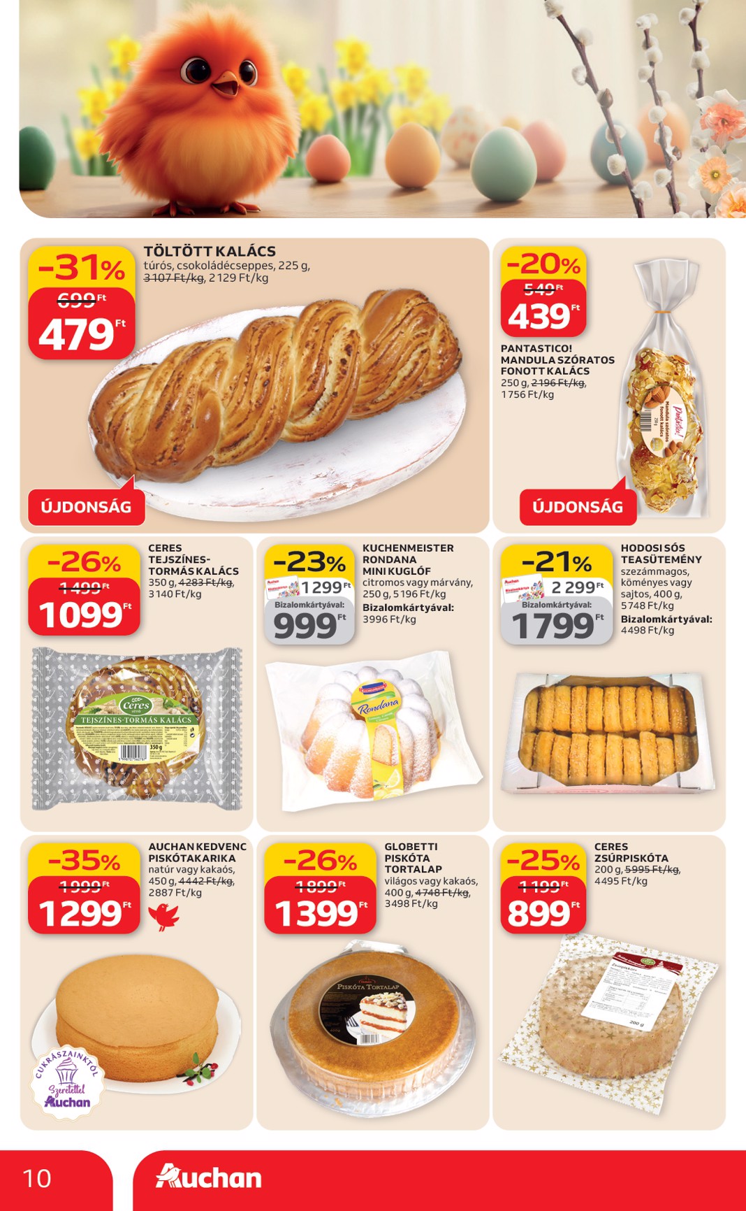 auchan - Auchan Hipermarket akciós újság, érvényes 2026.03.12. - 2026.03.18. - page: 10
