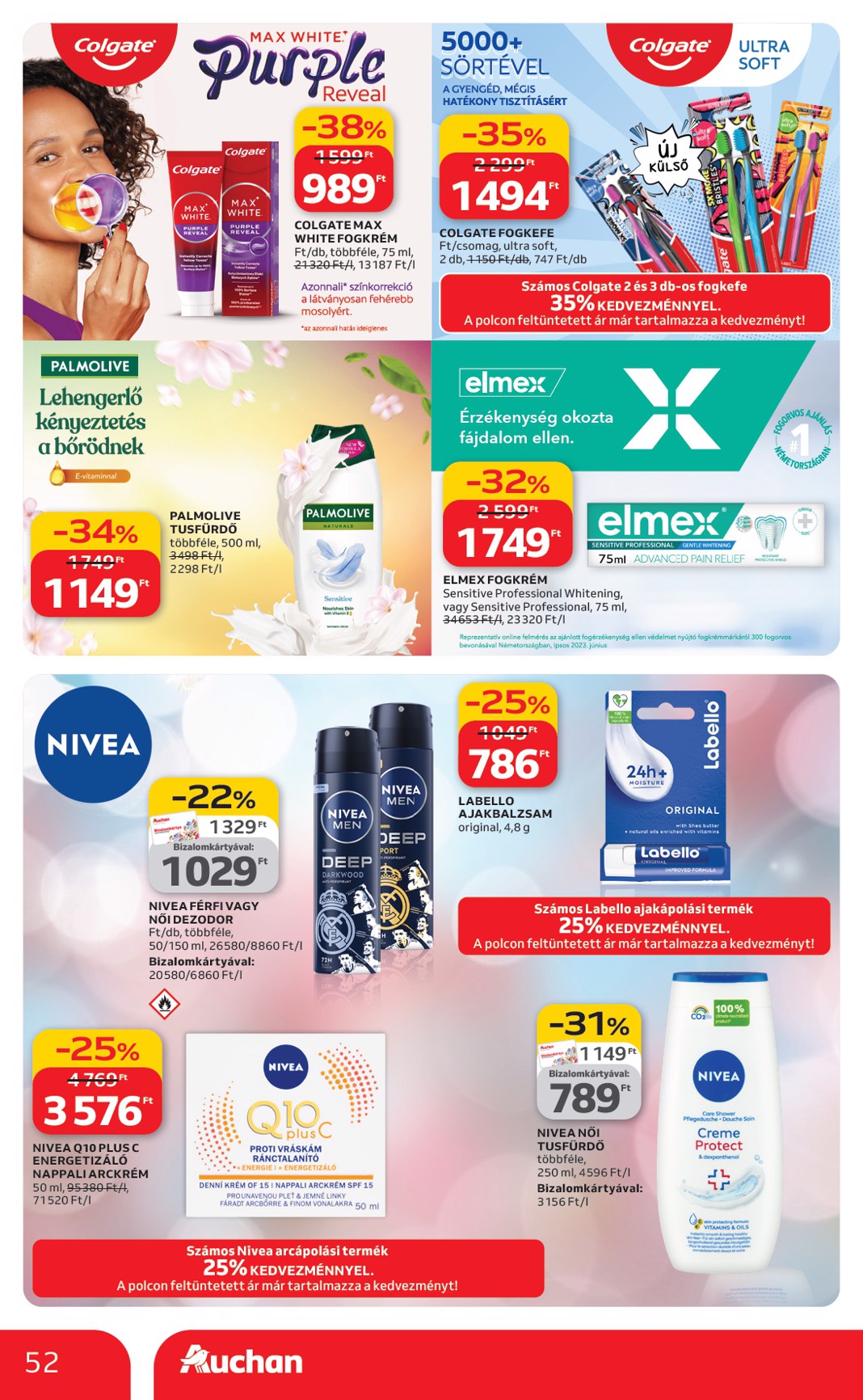 auchan - Auchan Hipermarket akciós újság, érvényes 2026.03.12. - 2026.03.18. - page: 52