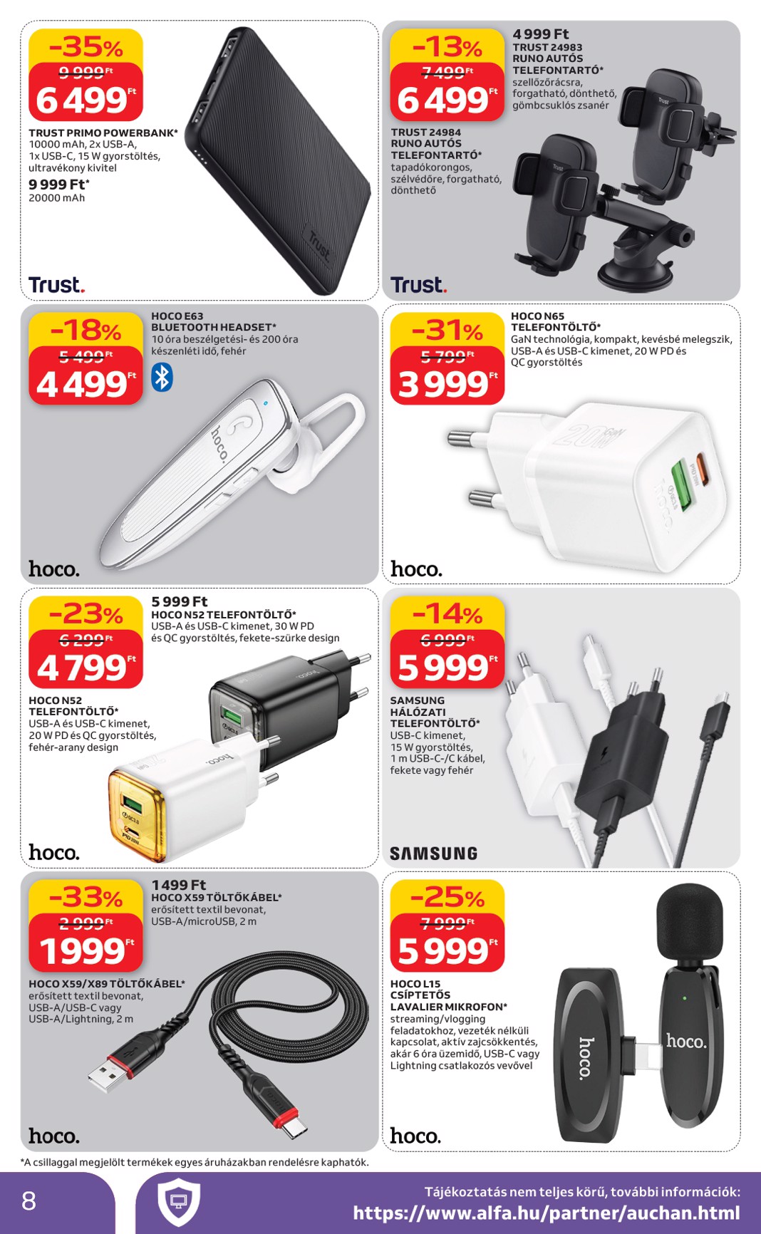 auchan - Auchan Hipermarket - Húsvéti elektronikai ajánlataink akciós újság, érvényes 2026.03.19. - 2026.04.04. - page: 8