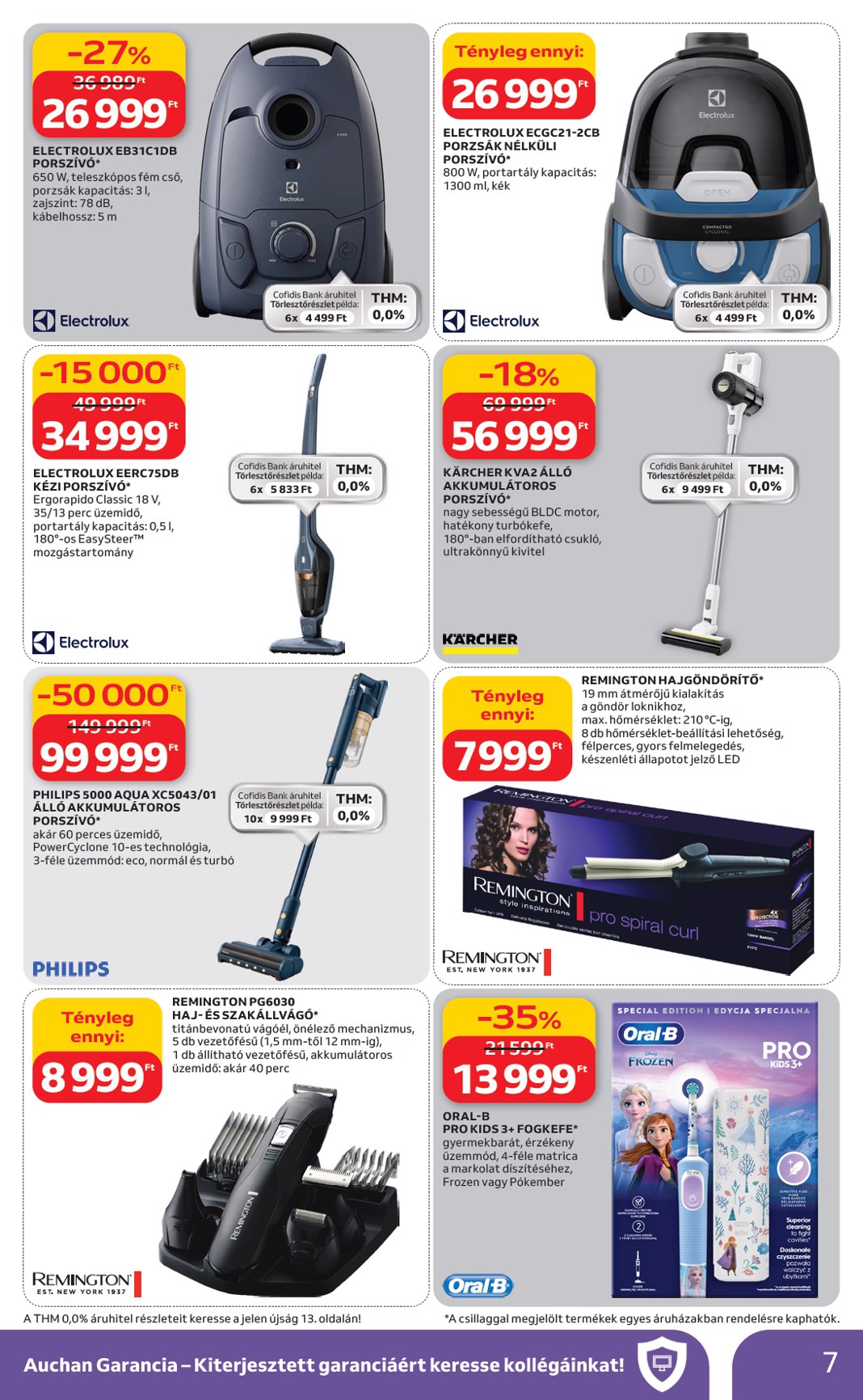 auchan - Auchan Hipermarket - Húsvéti elektronikai ajánlataink akciós újság, érvényes 2026.03.19. - 2026.04.04. - page: 7