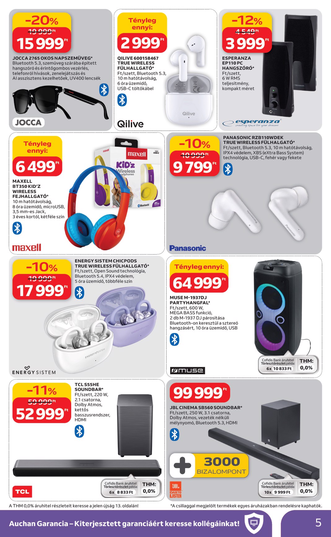 auchan - Auchan Hipermarket - Húsvéti elektronikai ajánlataink akciós újság, érvényes 2026.03.19. - 2026.04.04. - page: 5