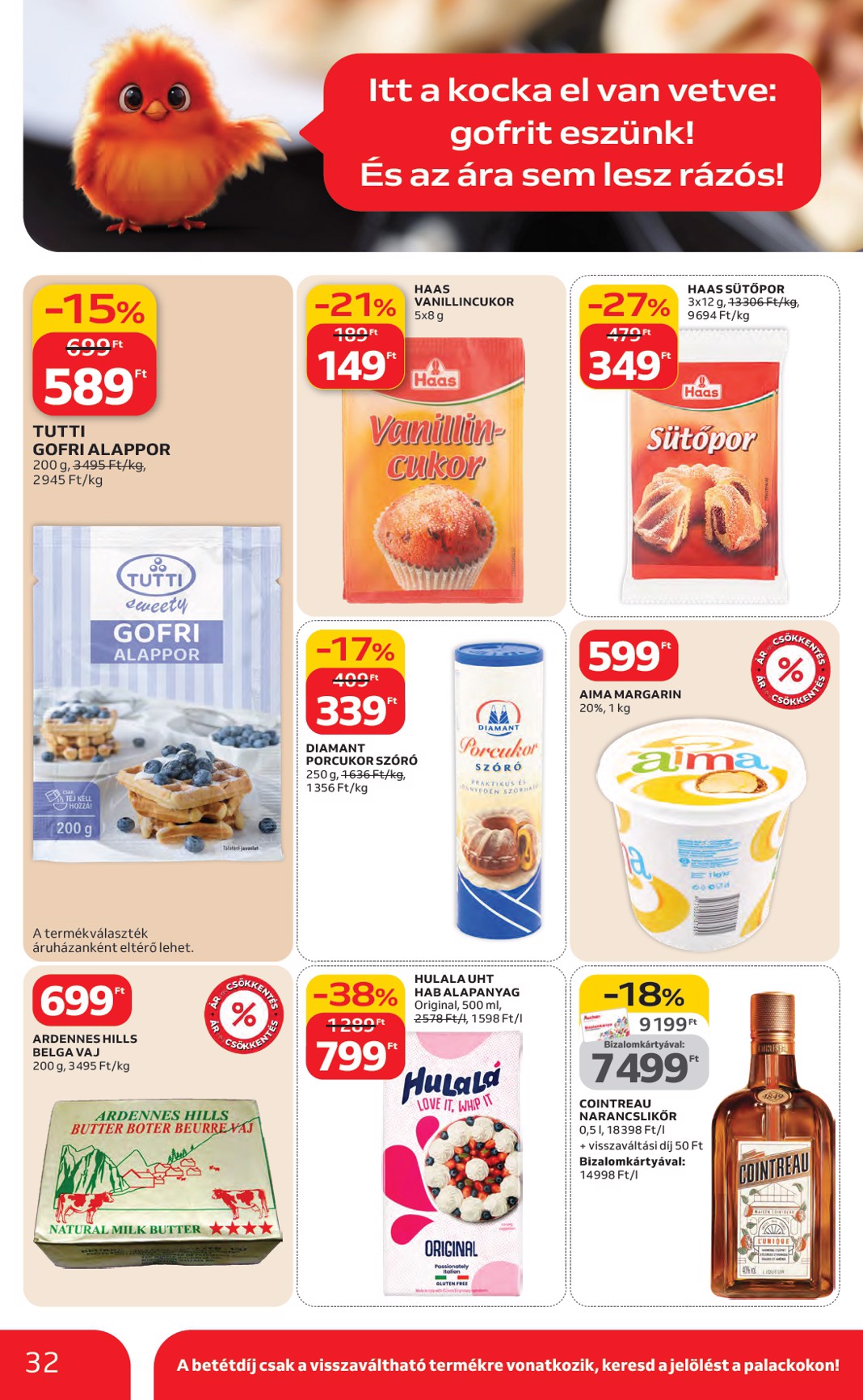 auchan - Auchan Hipermarket akciós újság, érvényes 2026.03.19. - 2026.03.25. - page: 32