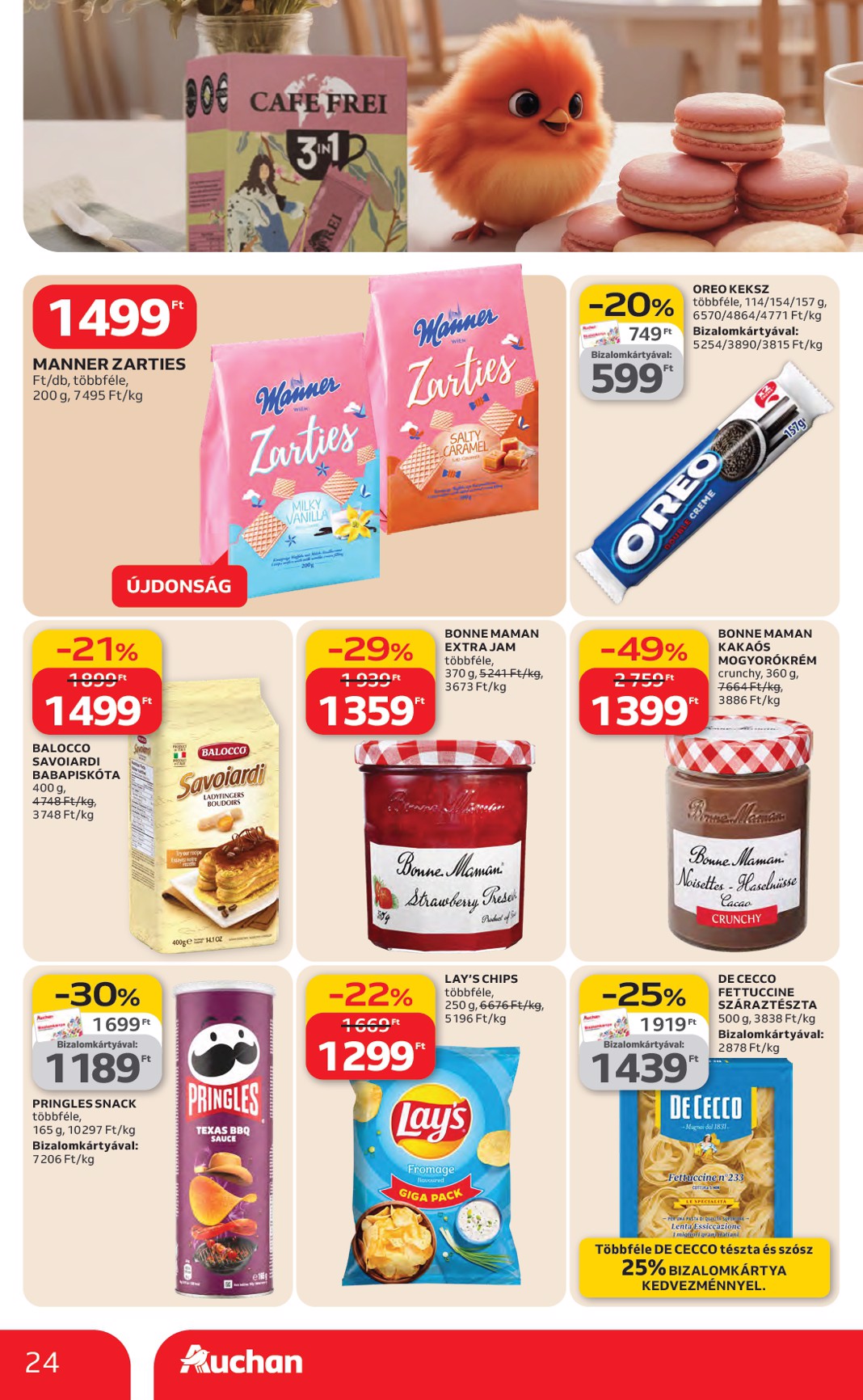 auchan - Auchan Hipermarket akciós újság, érvényes 2026.03.19. - 2026.03.25. - page: 24