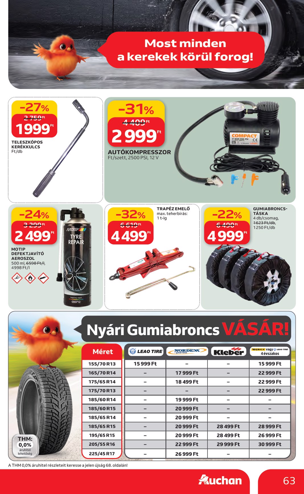 auchan - Auchan Hipermarket akciós újság, érvényes 2026.03.19. - 2026.03.25. - page: 63