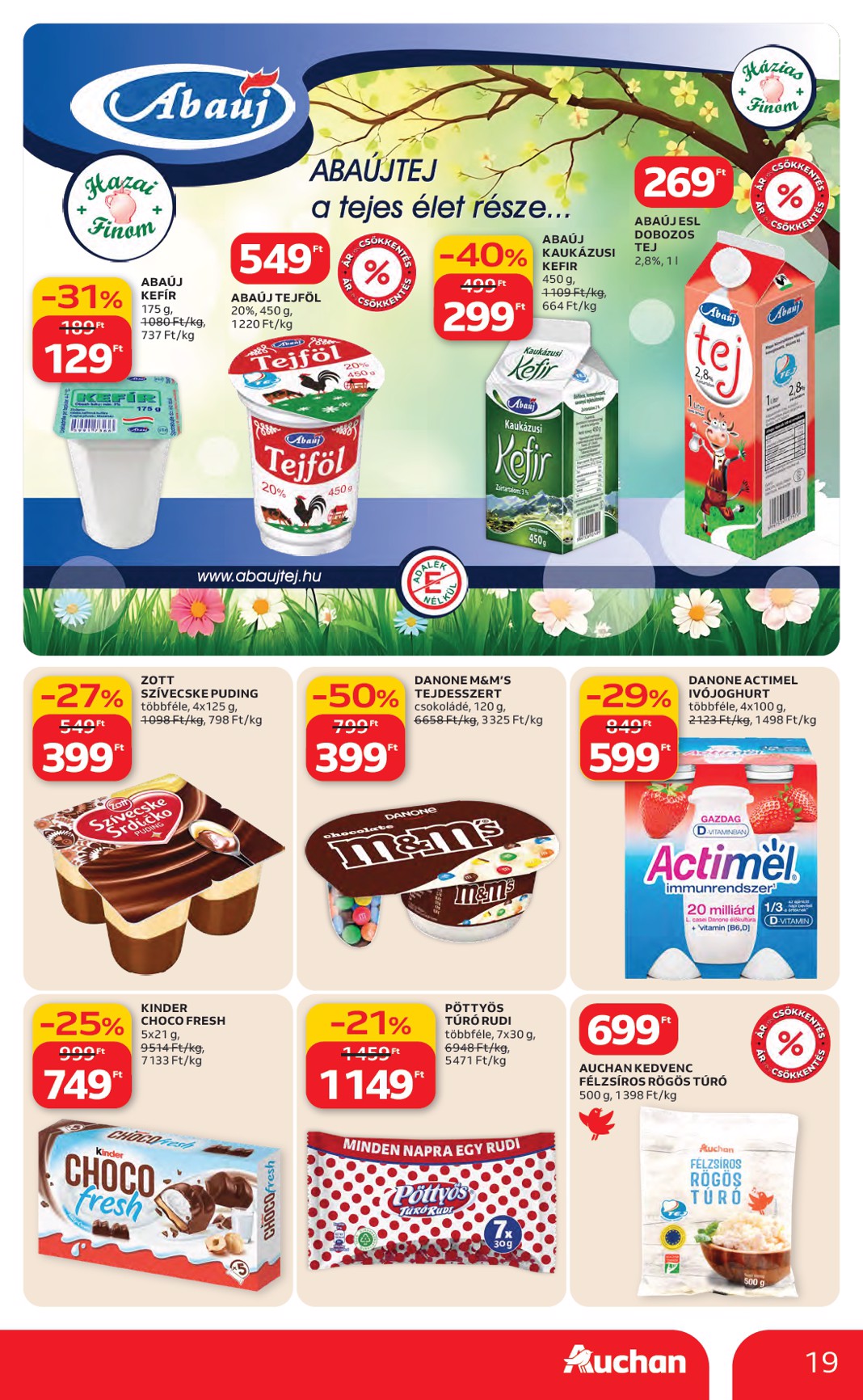 auchan - Auchan Hipermarket akciós újság, érvényes 2026.03.19. - 2026.03.25. - page: 19