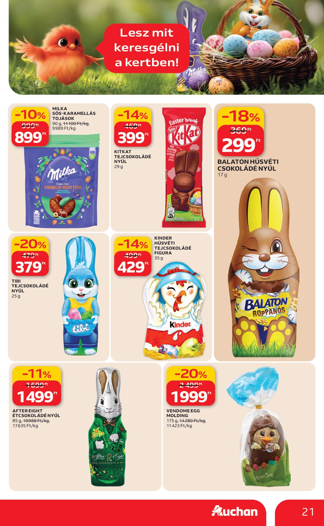 auchan - Auchan Hipermarket akciós újság, érvényes 2026.03.19. - 2026.03.25. - page: 21