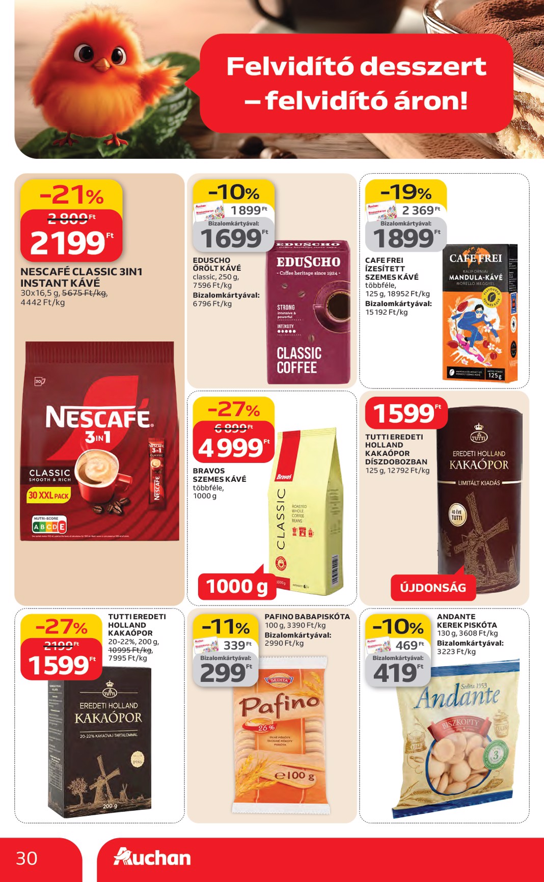 auchan - Auchan Hipermarket akciós újság, érvényes 2026.03.19. - 2026.03.25. - page: 30