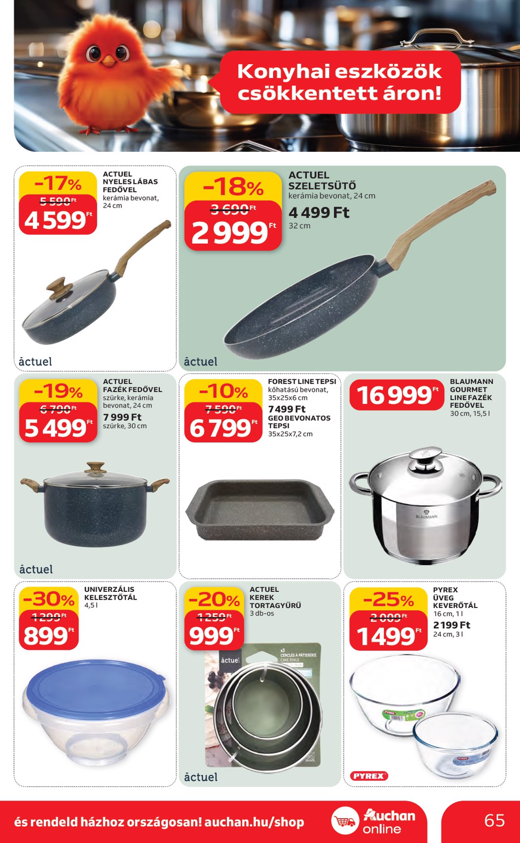 auchan - Auchan Hipermarket akciós újság, érvényes 2026.03.19. - 2026.03.25. - page: 65