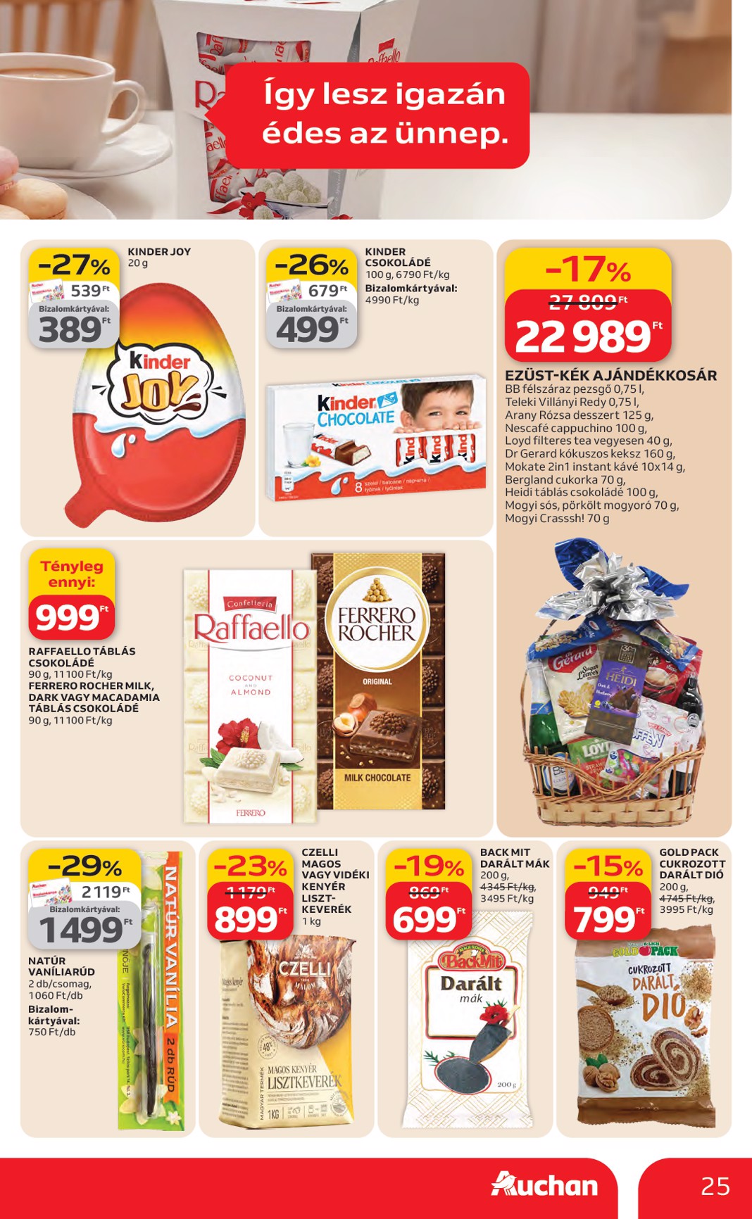 auchan - Auchan Hipermarket akciós újság, érvényes 2026.03.19. - 2026.03.25. - page: 25