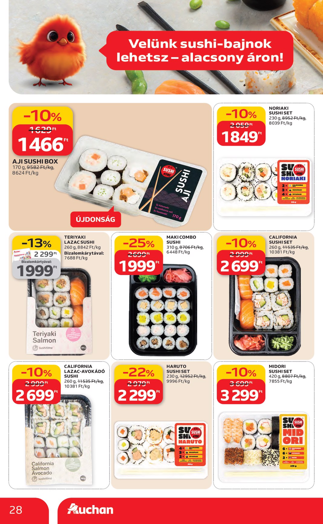 auchan - Auchan Hipermarket akciós újság, érvényes 2026.03.19. - 2026.03.25. - page: 28