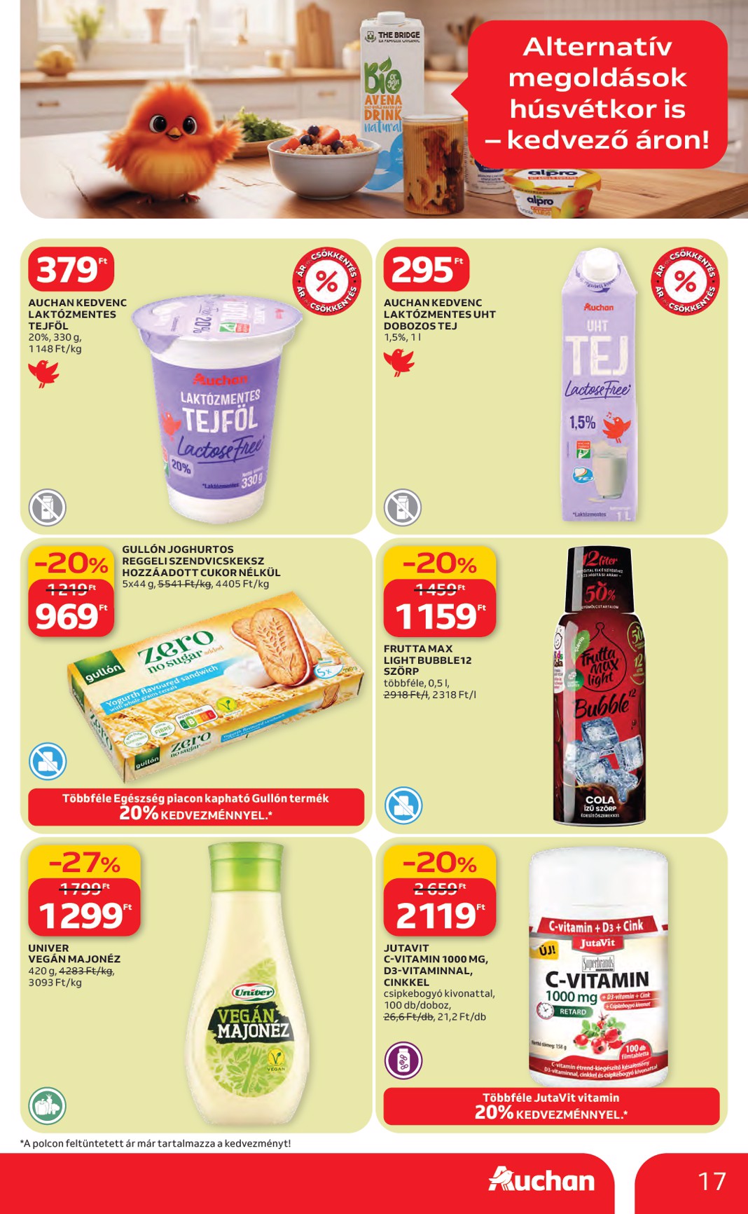 auchan - Auchan Hipermarket akciós újság, érvényes 2026.03.19. - 2026.03.25. - page: 17
