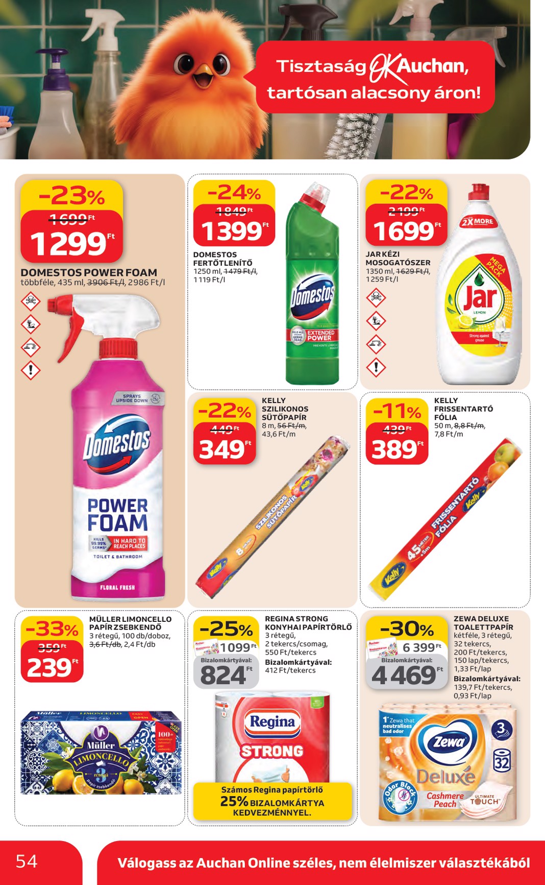 auchan - Auchan Hipermarket akciós újság, érvényes 2026.03.19. - 2026.03.25. - page: 54