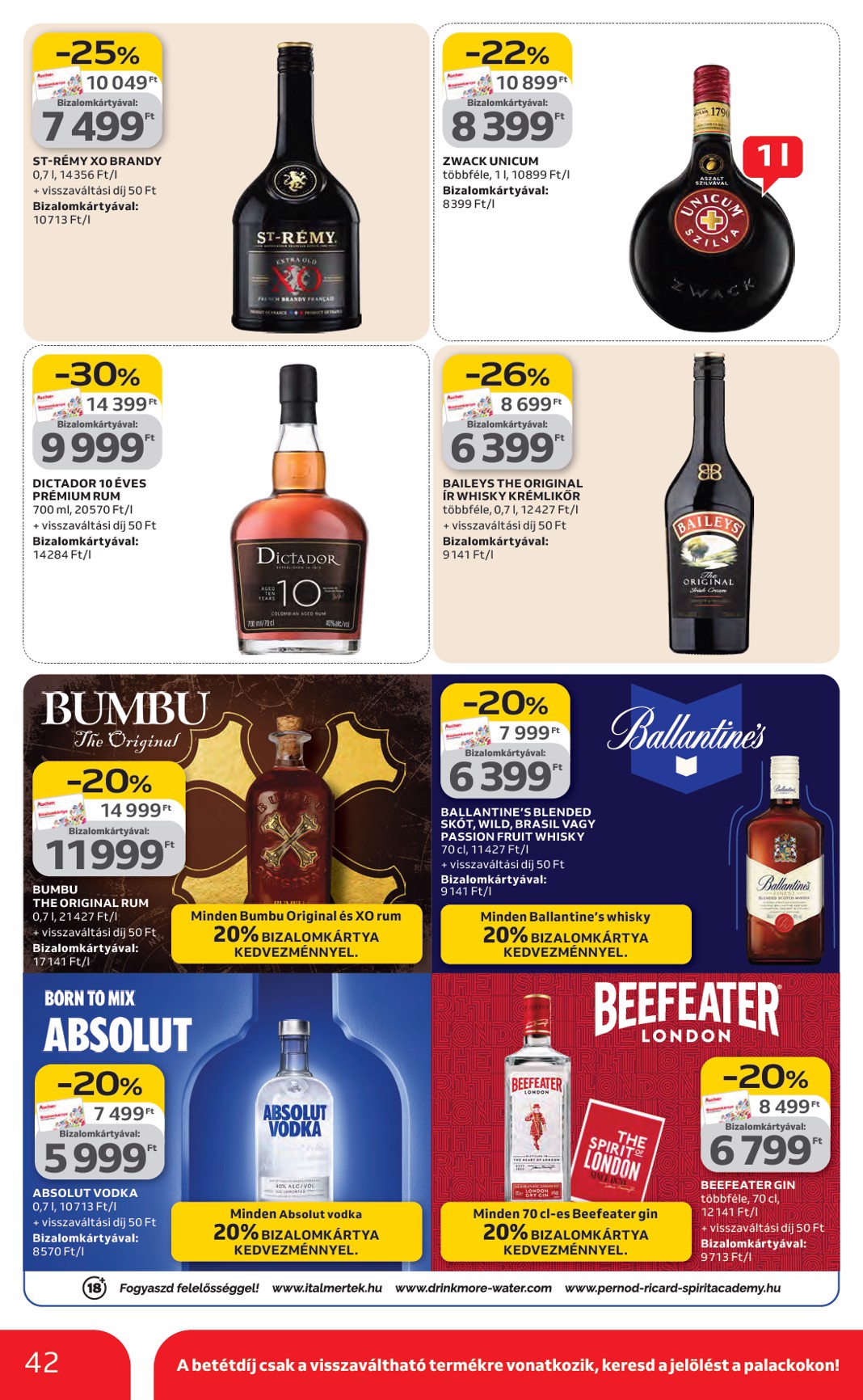 auchan - Auchan Hipermarket akciós újság, érvényes 2026.03.19. - 2026.03.25. - page: 42