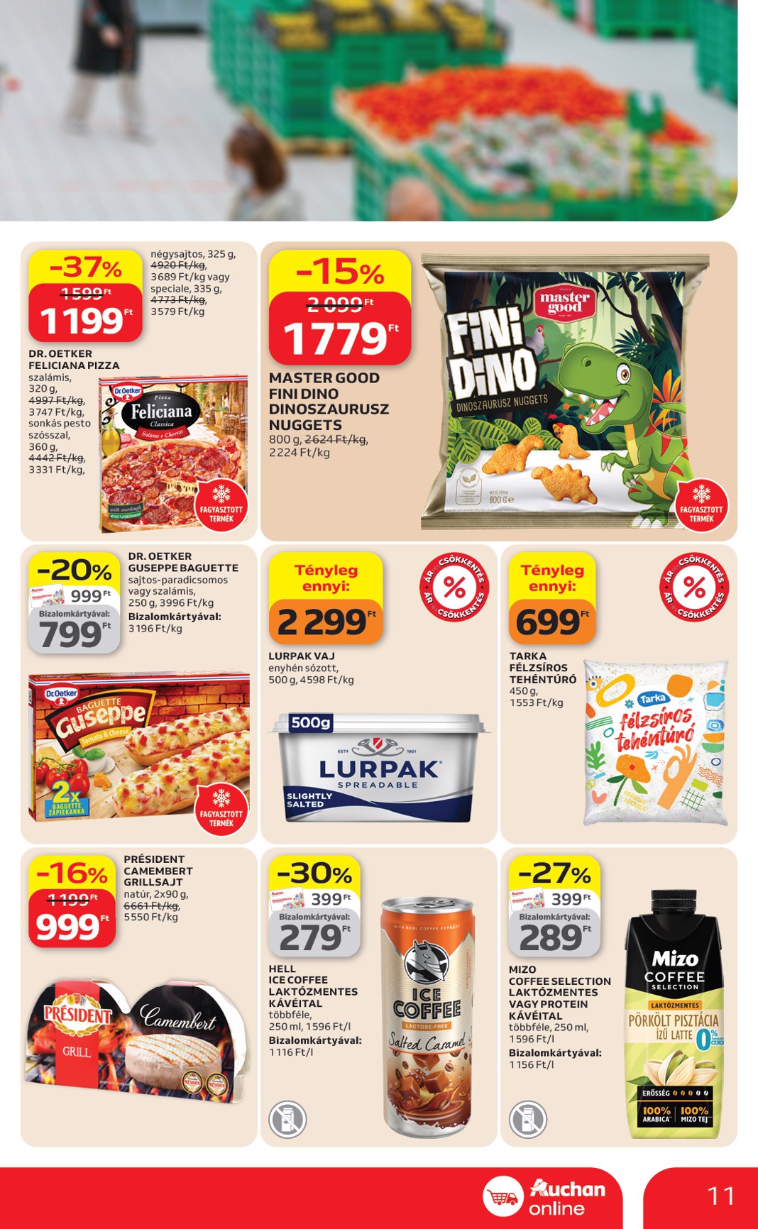 auchan - Aktuális Auchan szupermarket szórólap érvényes csütörtöktől 2026.04.09.-től szerdától 2026.04.15.-ig - page: 11