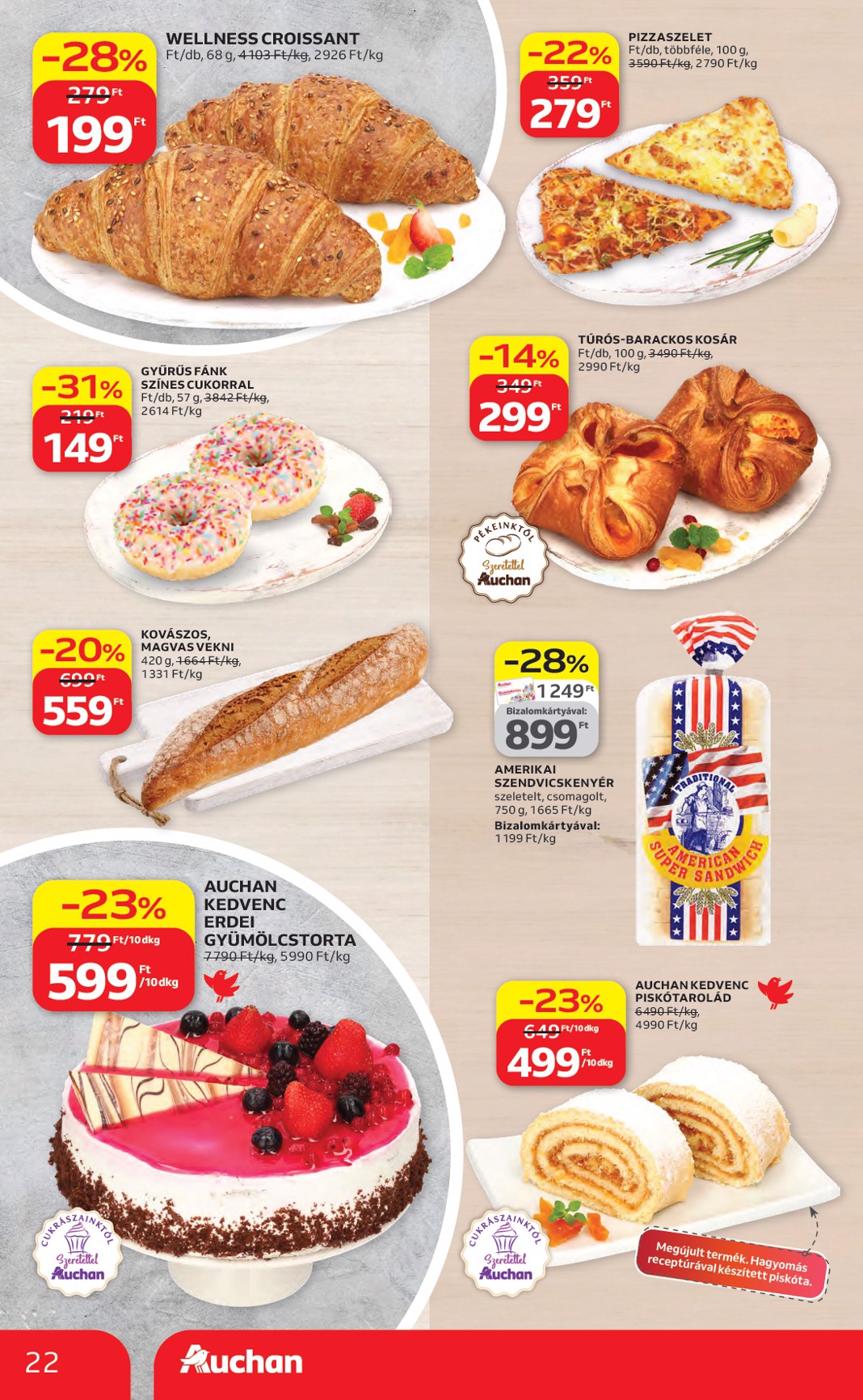 auchan - Aktuális Auchan hipermarket szórólap érvényes csütörtöktől 2026.04.16.-től szerdától 2026.04.22.-ig - page: 22