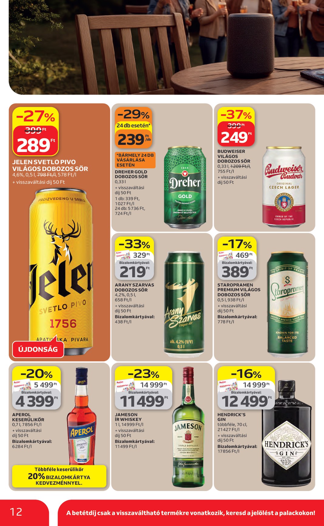 auchan - Aktuális Auchan hipermarket szórólap érvényes csütörtöktől 2026.04.16.-től szerdától 2026.04.22.-ig - page: 12