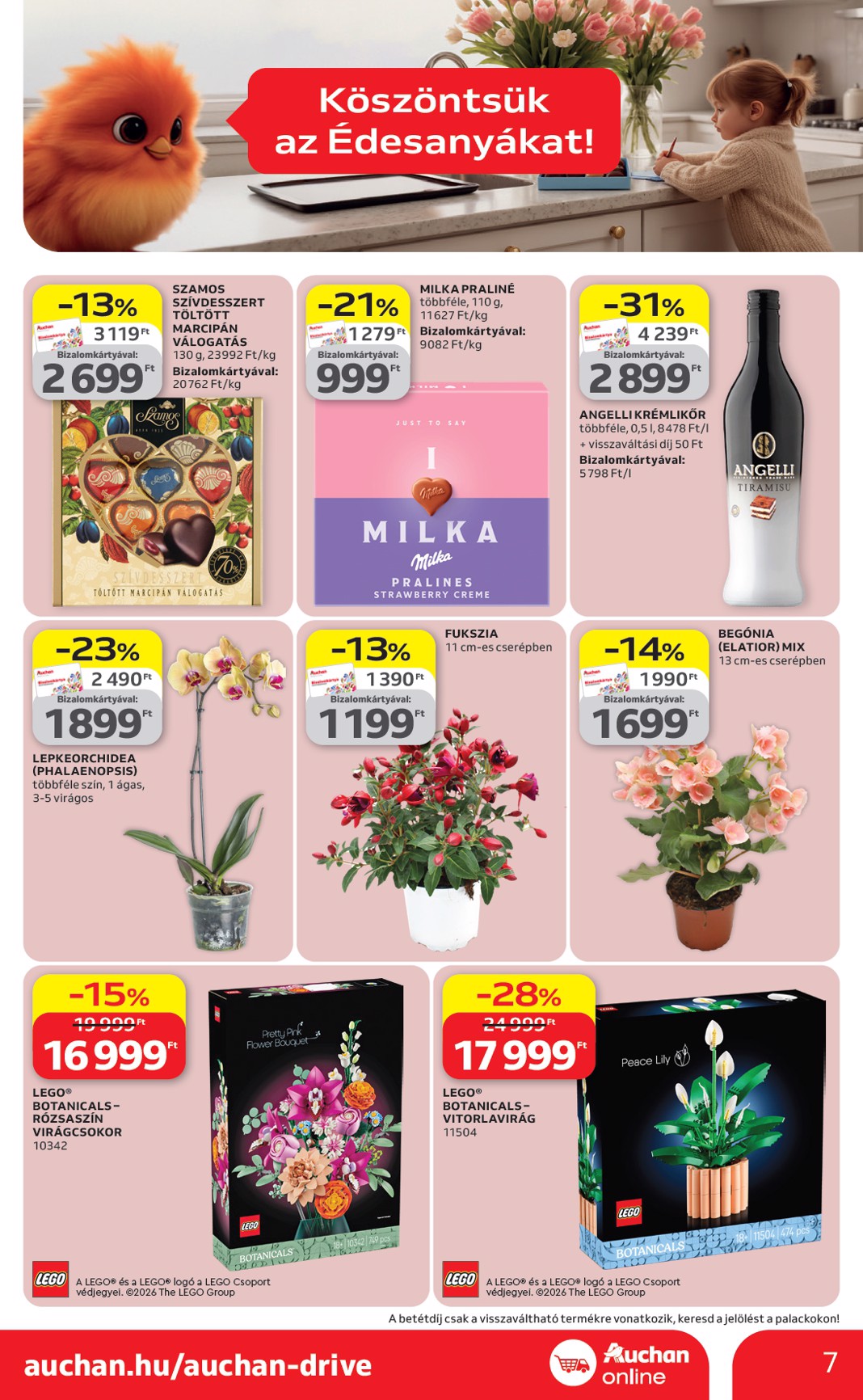 auchan - Aktuális Auchan szupermarket szórólap érvényes csütörtöktől 2026.04.23.-től szerdától 2026.04.29.-ig - page: 7