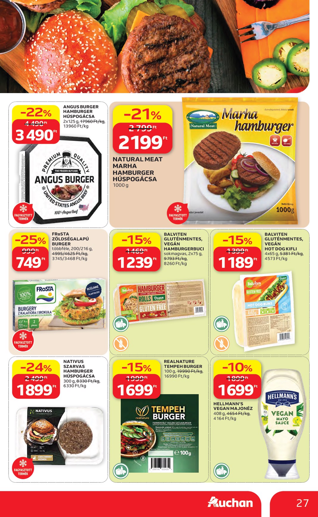 auchan - A jövőbeli Auchan akciós újság csütörtöktől 2026.05.07.-tól szerdától 2026.05.13.-ig érvényes. - page: 27