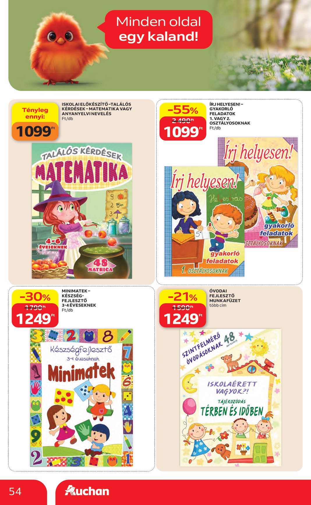 auchan - A jövőbeli Auchan akciós újság csütörtöktől 2026.05.07.-tól szerdától 2026.05.13.-ig érvényes. - page: 54