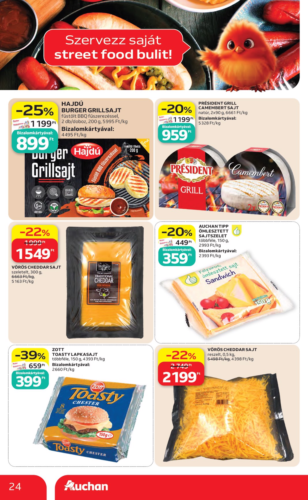 auchan - A jövőbeli Auchan akciós újság csütörtöktől 2026.05.07.-tól szerdától 2026.05.13.-ig érvényes. - page: 24