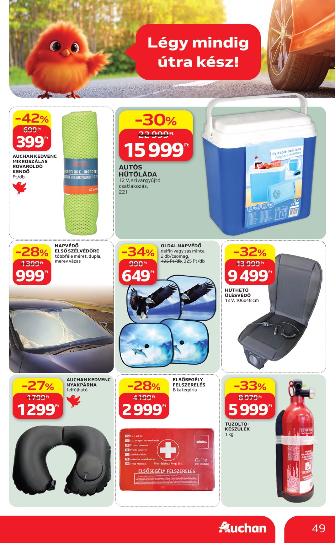 auchan - A jövőbeli Auchan akciós újság csütörtöktől 2026.05.07.-tól szerdától 2026.05.13.-ig érvényes. - page: 49