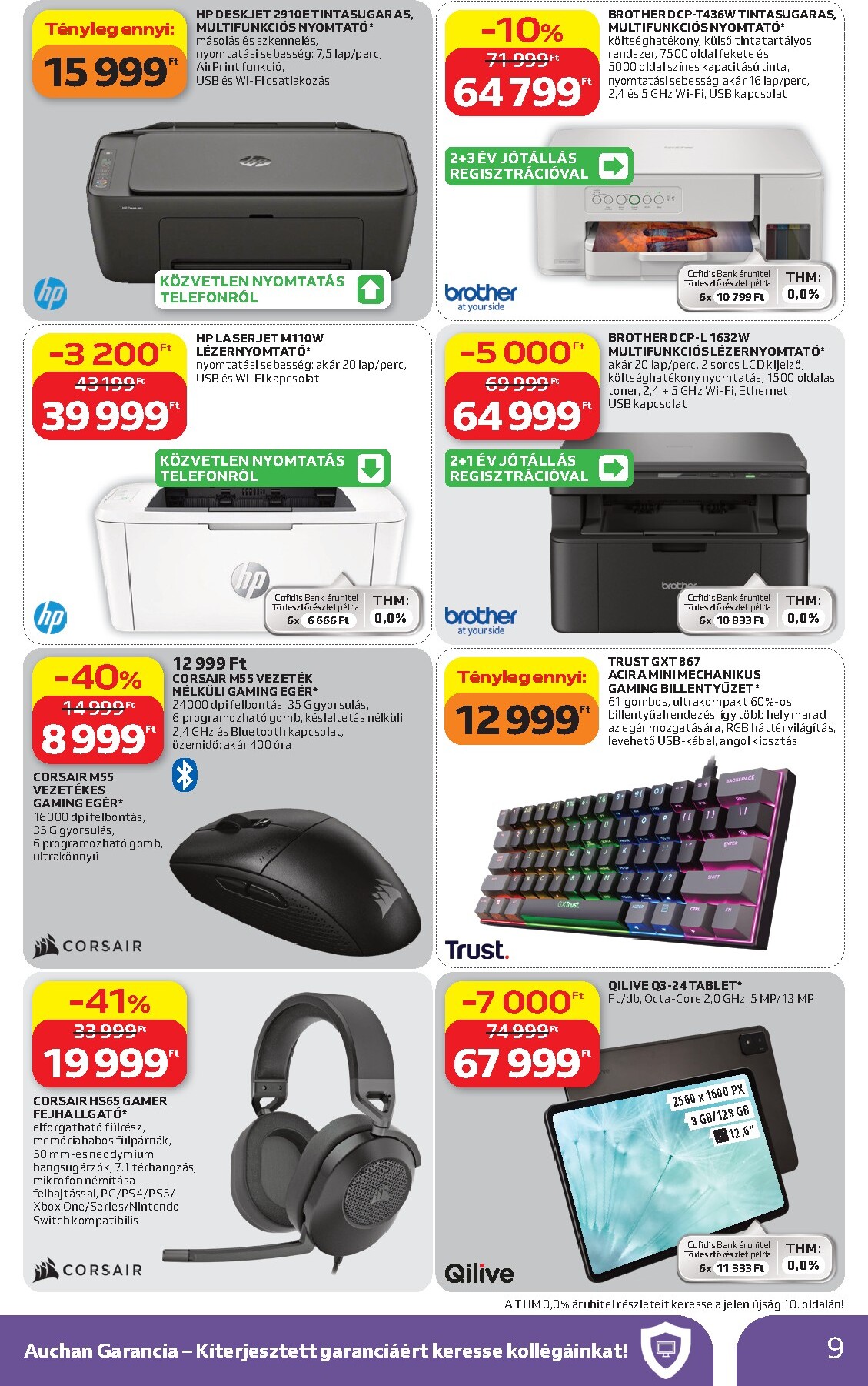 auchan - A jövőbeli Auchan - Elektronikai ajánlataink akciós újság csütörtöktől 2026.05.07.-tól szerdától 2026.05.20.-ig érvényes. - page: 9