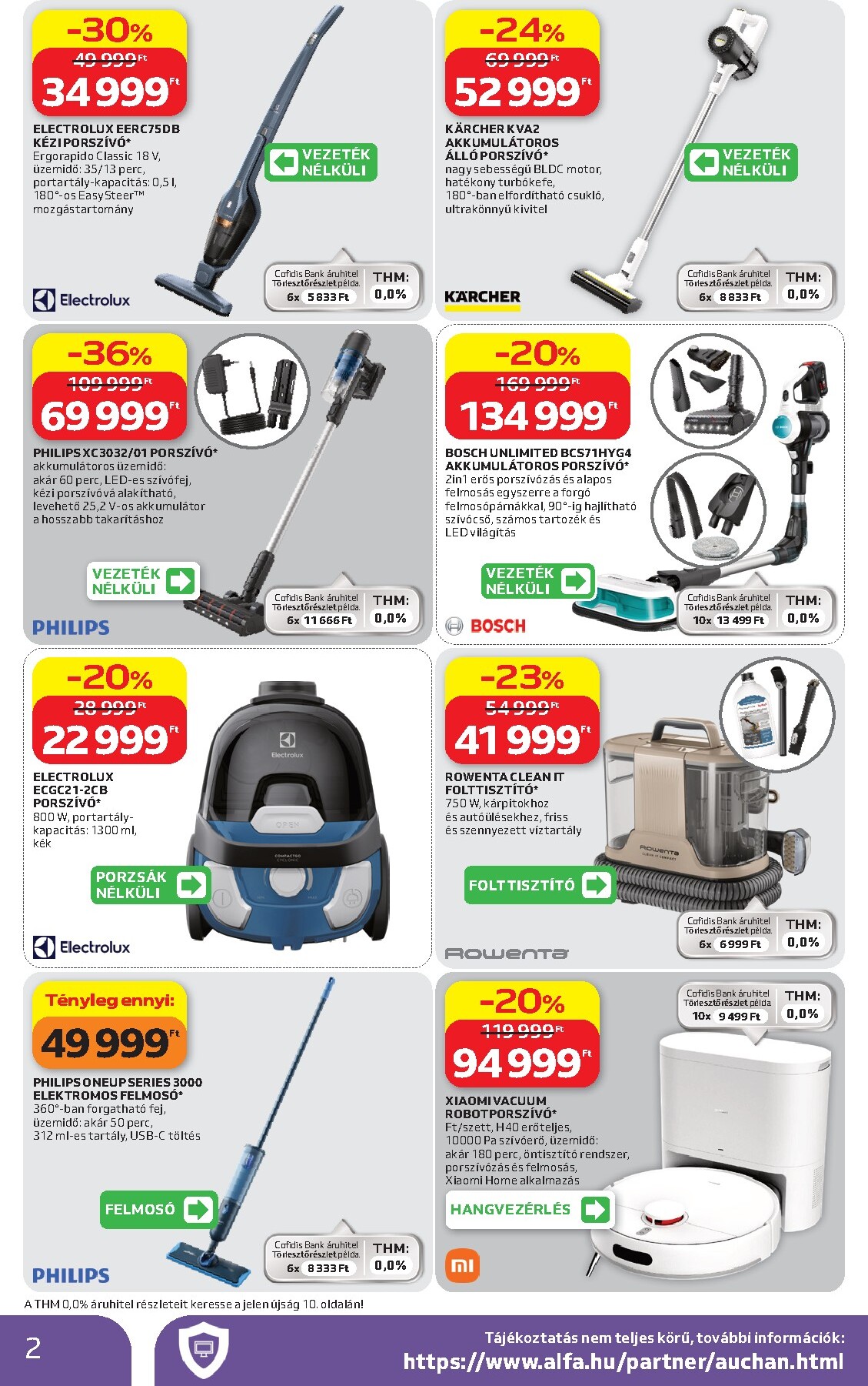 auchan - A jövőbeli Auchan - Elektronikai ajánlataink akciós újság csütörtöktől 2026.05.07.-tól szerdától 2026.05.20.-ig érvényes. - page: 2