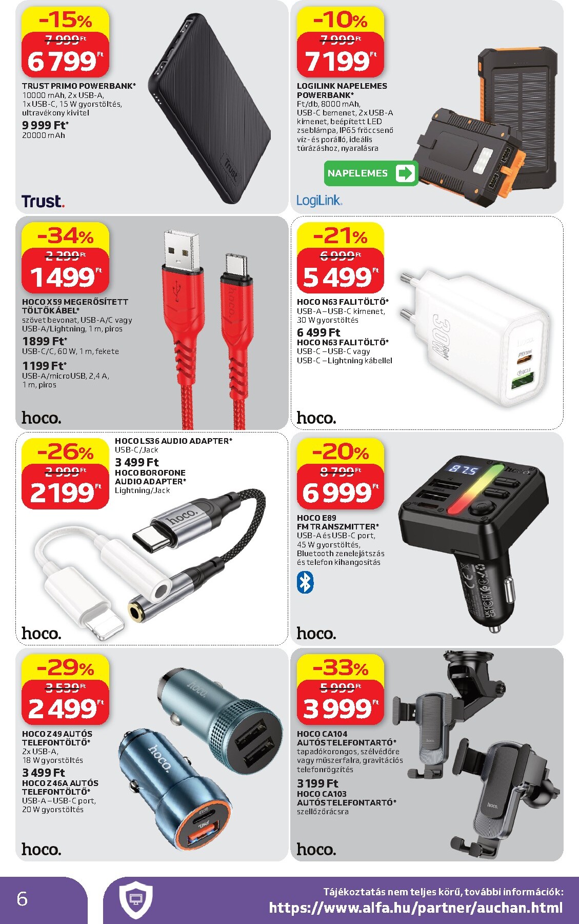 auchan - A jövőbeli Auchan - Elektronikai ajánlataink akciós újság csütörtöktől 2026.05.07.-tól szerdától 2026.05.20.-ig érvényes. - page: 6