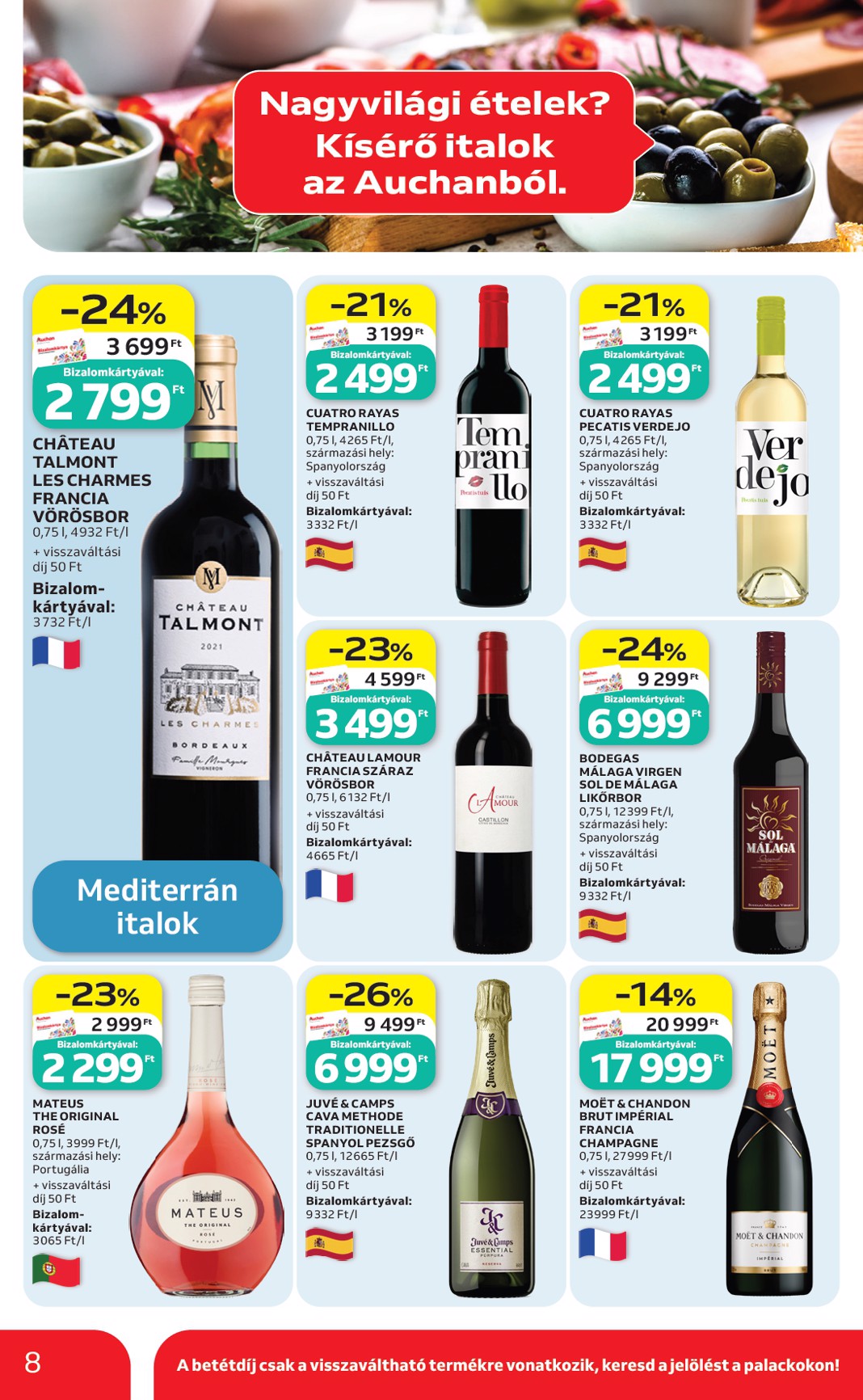 auchan - A jövőbeli Auchan - Nemzetközi konyha ajánlataink akciós újság csütörtöktől 2026.05.07.-tól szerdától 2026.05.20.-ig érvényes. - page: 8