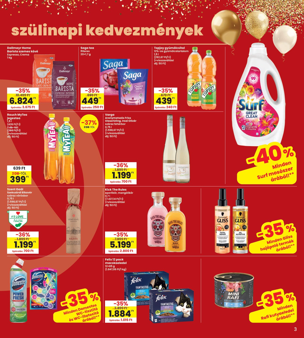 spar - A jövőbeli INTERSPAR akciós újság csütörtöktől 2026.05.21.-tól szerdától 2026.05.27.-ig érvényes. - page: 3