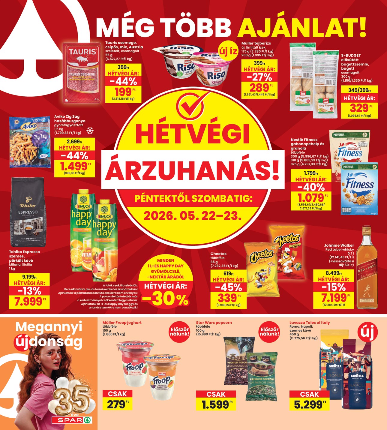 spar - A jövőbeli INTERSPAR akciós újság csütörtöktől 2026.05.21.-tól szerdától 2026.05.27.-ig érvényes. - page: 20