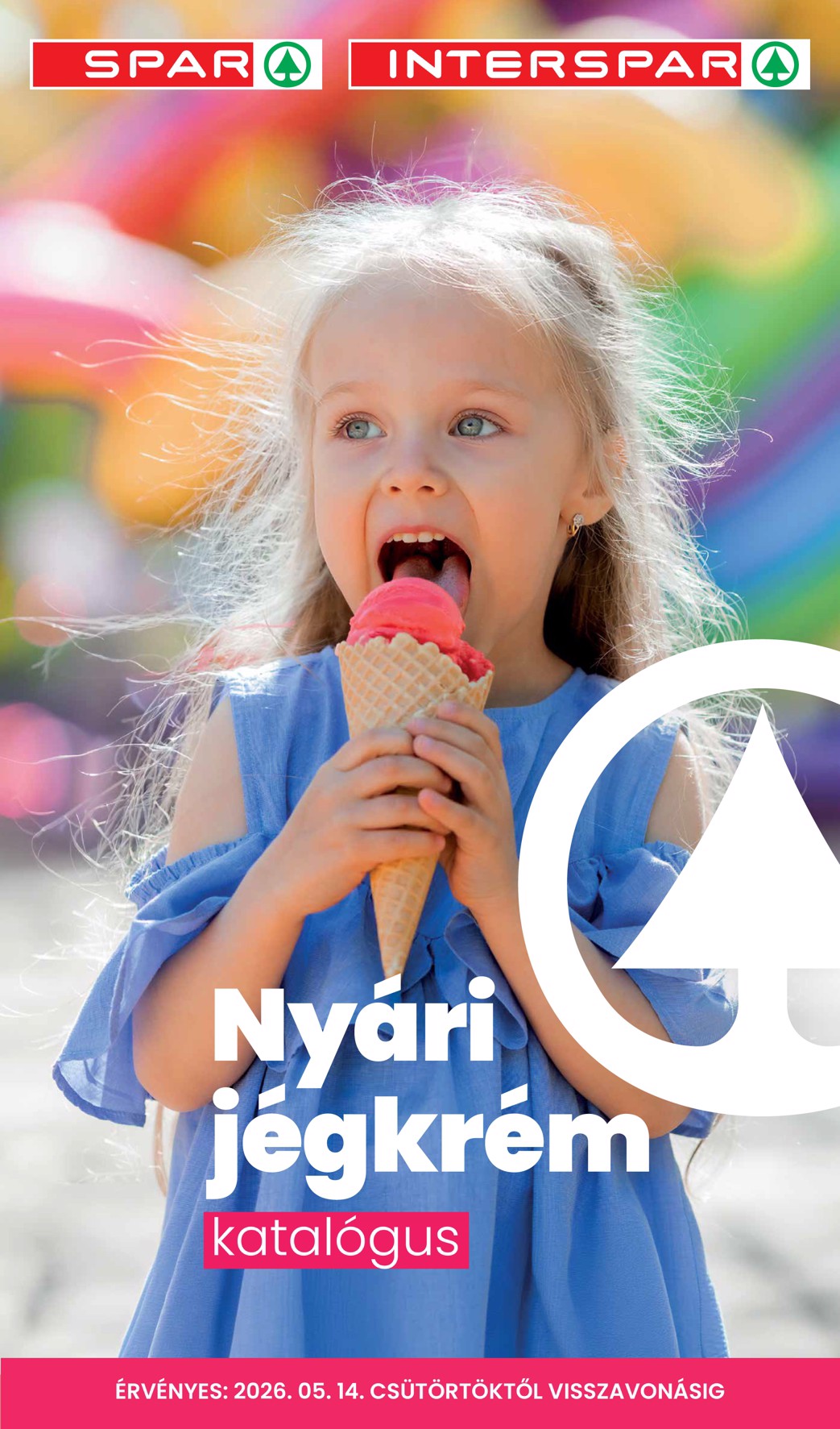 spar - Aktuális SPAR - Jégkrém katalógus szórólap érvényes csütörtöktől 2026.05.14.-től szerdától 2026.05.27.-ig - page: 1