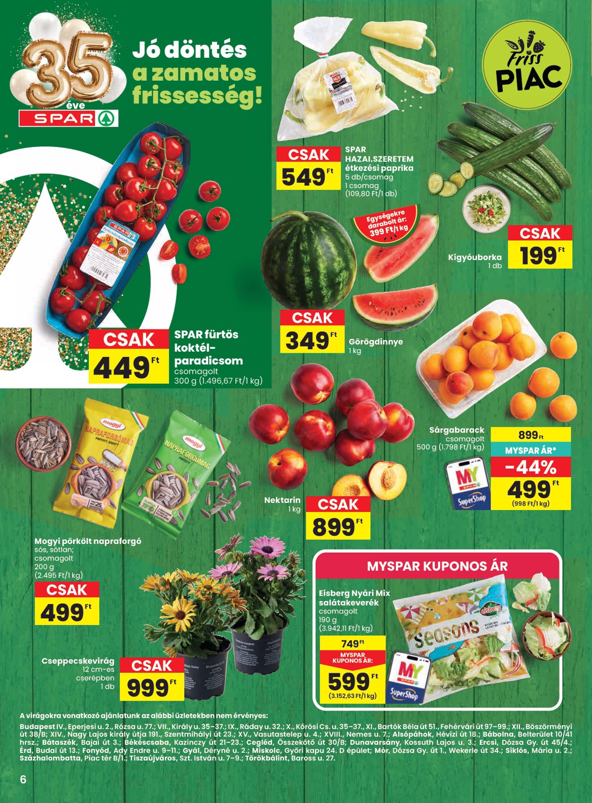 spar - SPAR hirdetmény a következő hétre csütörtöktől 2026.06.11.-tól szerdától 2026.06.17.-ig - page: 6
