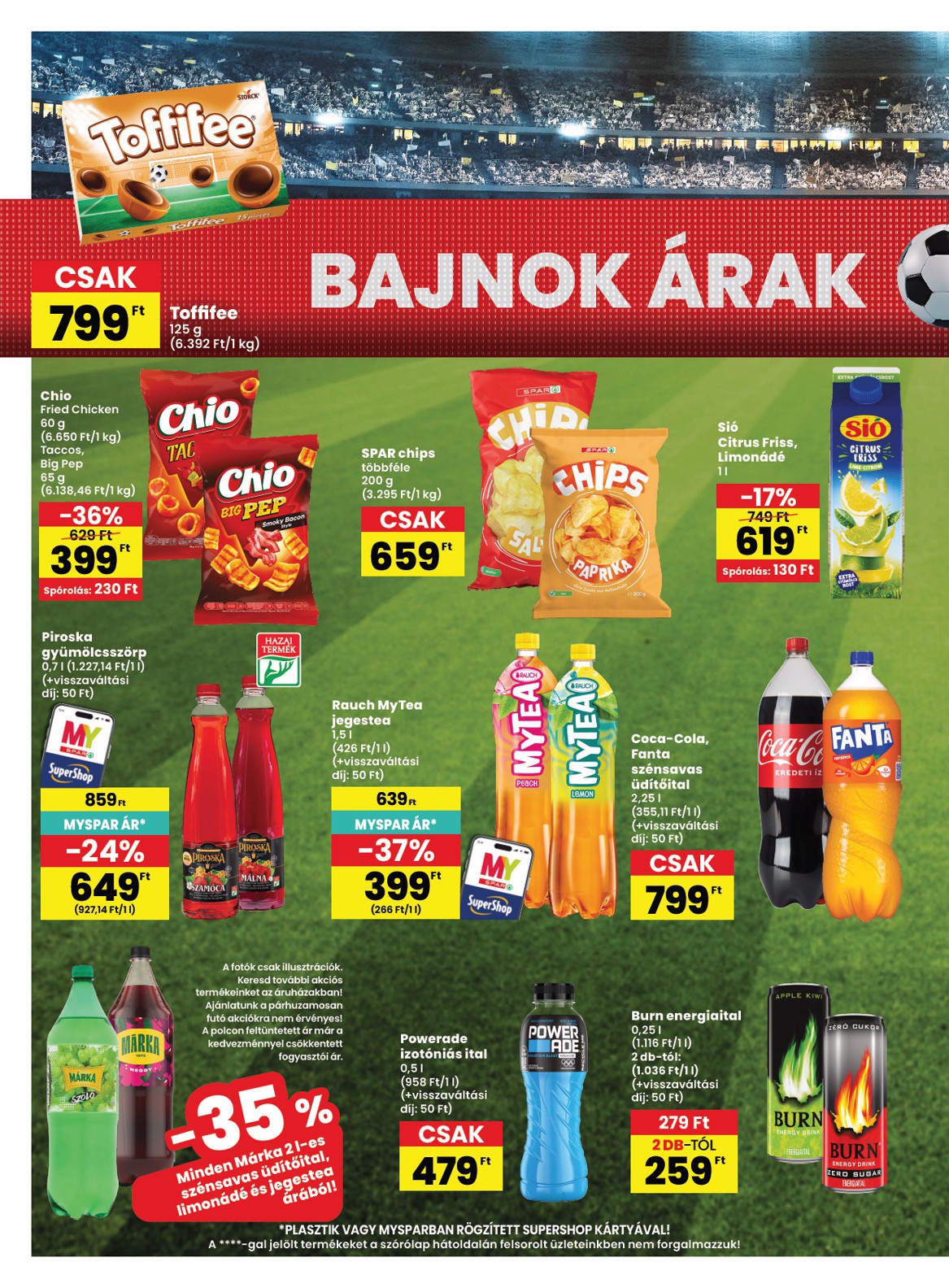 spar - Aktuális SPAR szórólap érvényes csütörtöktől 2026.06.11.-től szerdától 2026.06.17.-ig - page: 6
