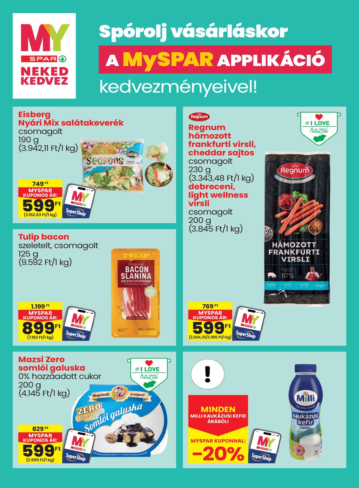 spar - Aktuális SPAR szórólap érvényes csütörtöktől 2026.06.11.-től szerdától 2026.06.17.-ig - page: 21