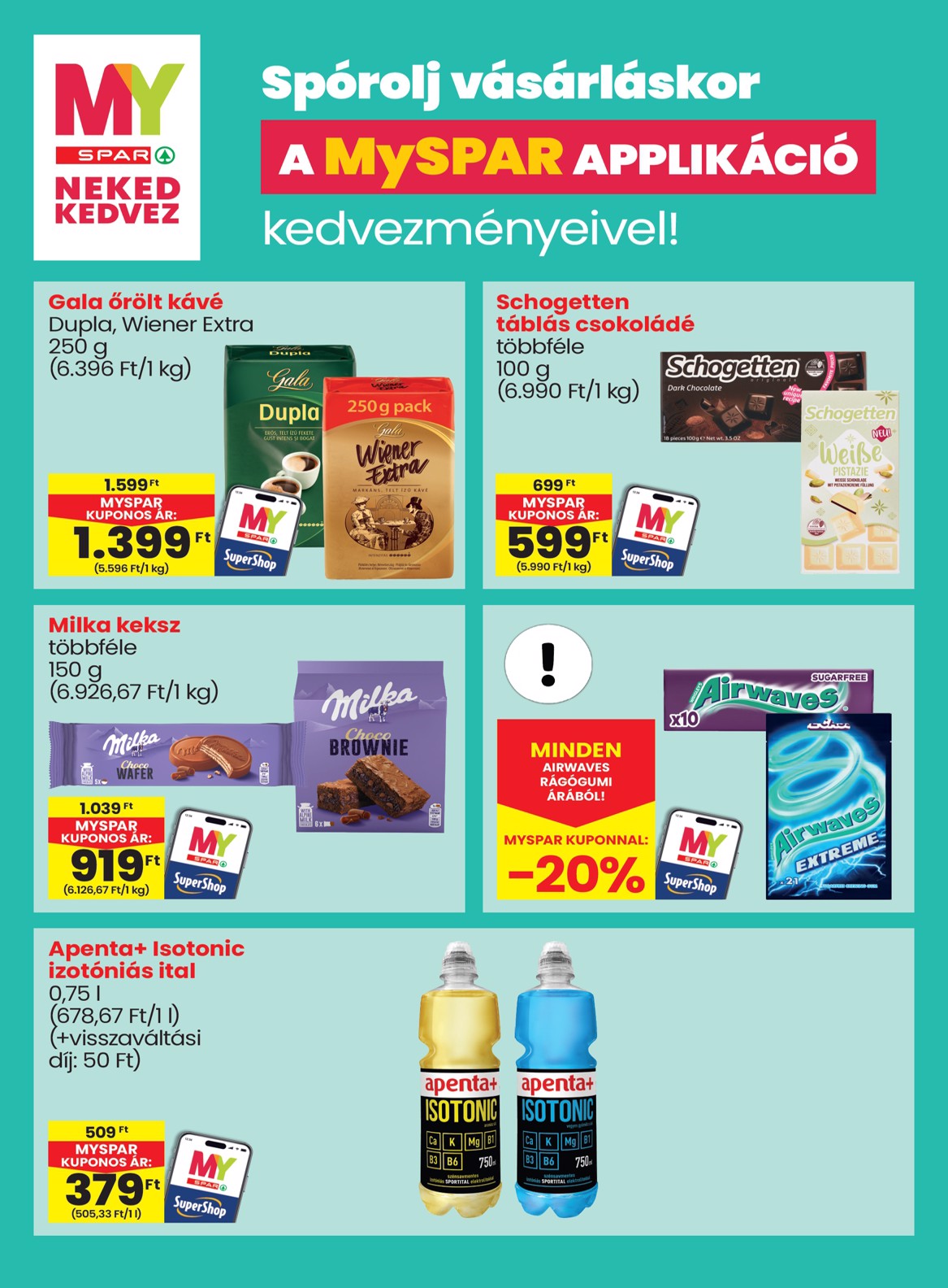 spar - Aktuális SPAR szórólap érvényes csütörtöktől 2026.06.11.-től szerdától 2026.06.17.-ig - page: 23