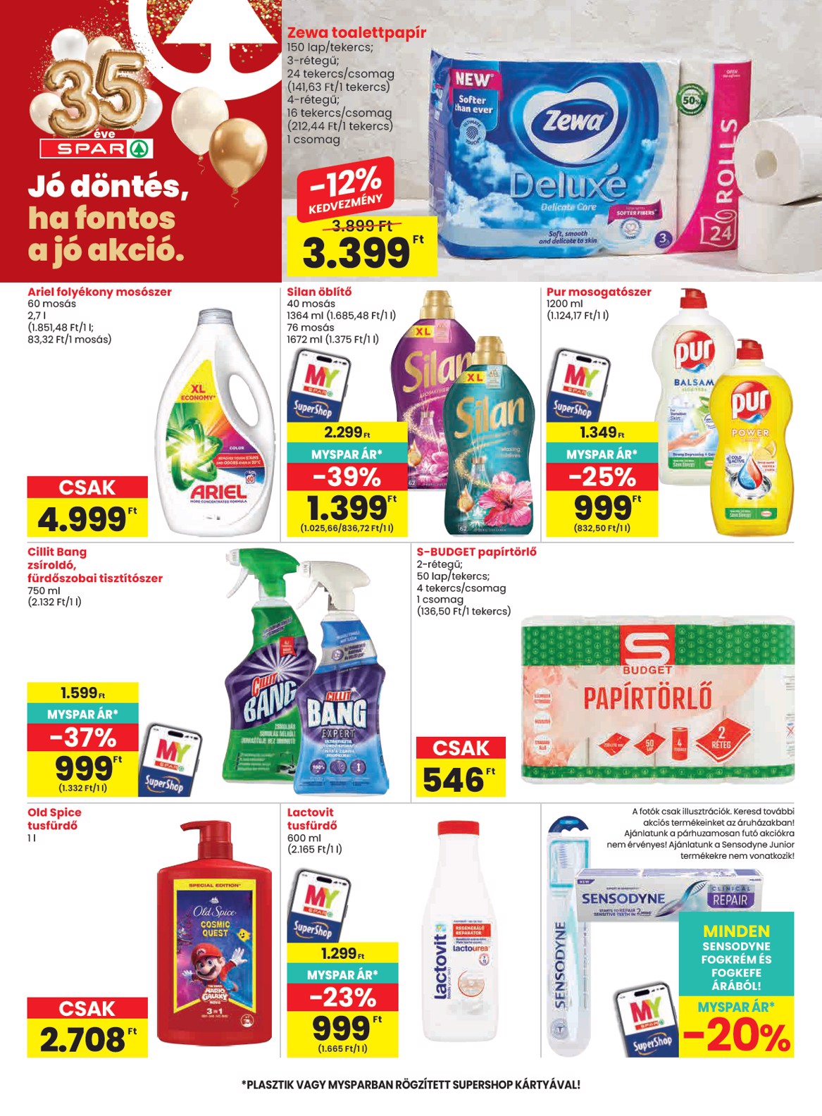 spar - Aktuális SPAR szórólap érvényes csütörtöktől 2026.06.11.-től szerdától 2026.06.17.-ig - page: 39