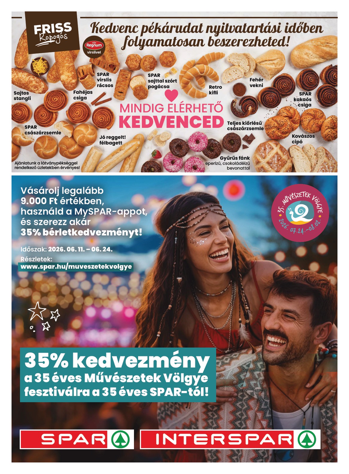 spar - Aktuális SPAR szórólap érvényes csütörtöktől 2026.06.11.-től szerdától 2026.06.17.-ig - page: 44