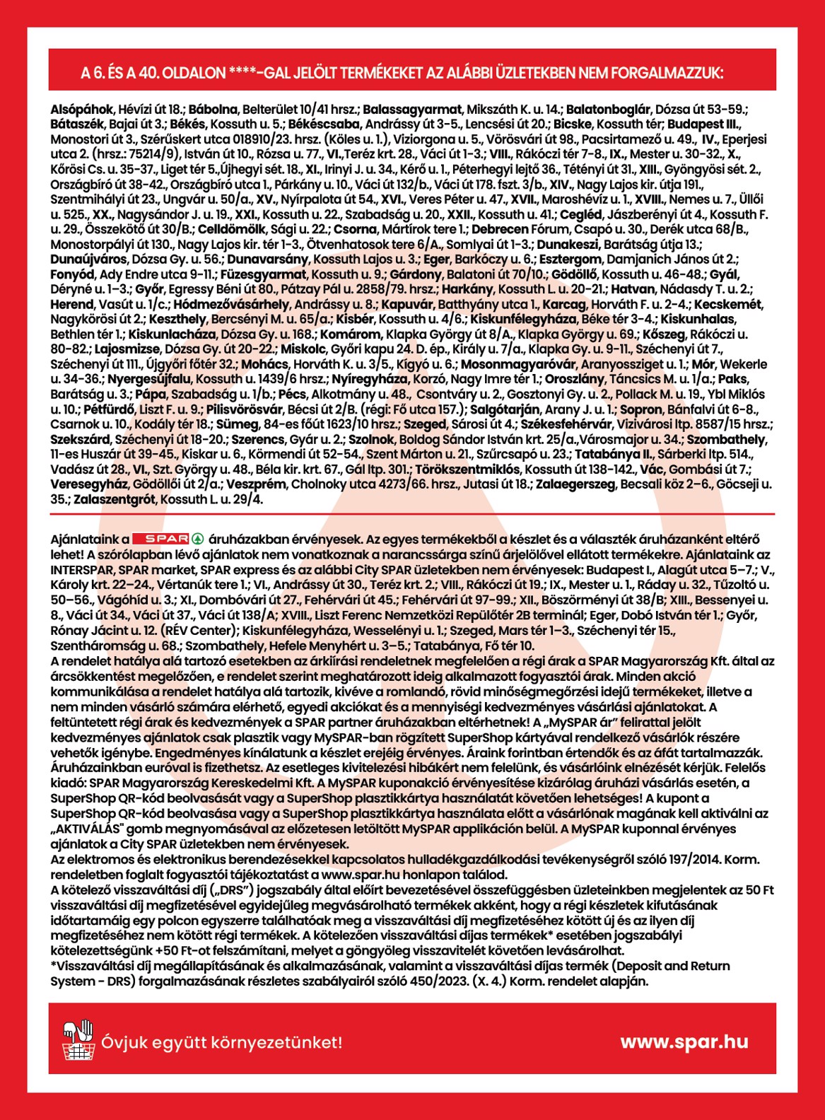 spar - Aktuális SPAR szórólap érvényes csütörtöktől 2026.06.11.-től szerdától 2026.06.17.-ig - page: 49