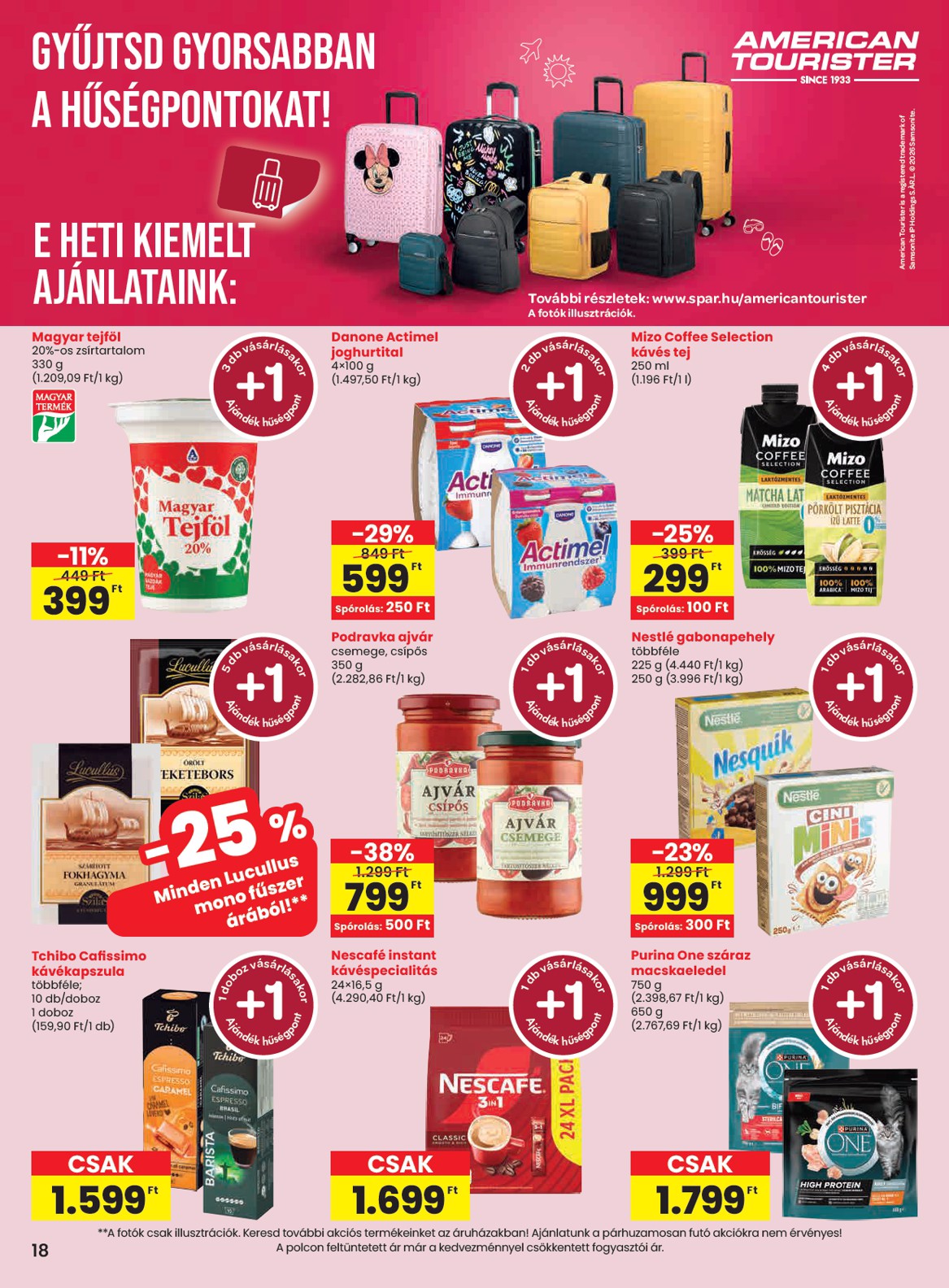 spar - SPAR hirdetmény a következő hétre csütörtöktől 2026.06.18.-tól szerdától 2026.06.24.-ig - page: 18