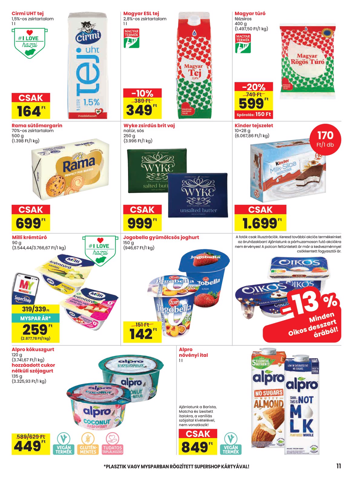spar - SPAR hirdetmény a következő hétre csütörtöktől 2026.06.18.-tól szerdától 2026.06.24.-ig - page: 11