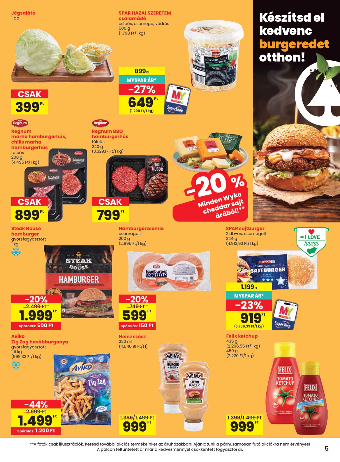 spar - SPAR hirdetmény a következő hétre csütörtöktől 2026.06.25.-tól szerdától 2026.07.01.-ig - page: 5
