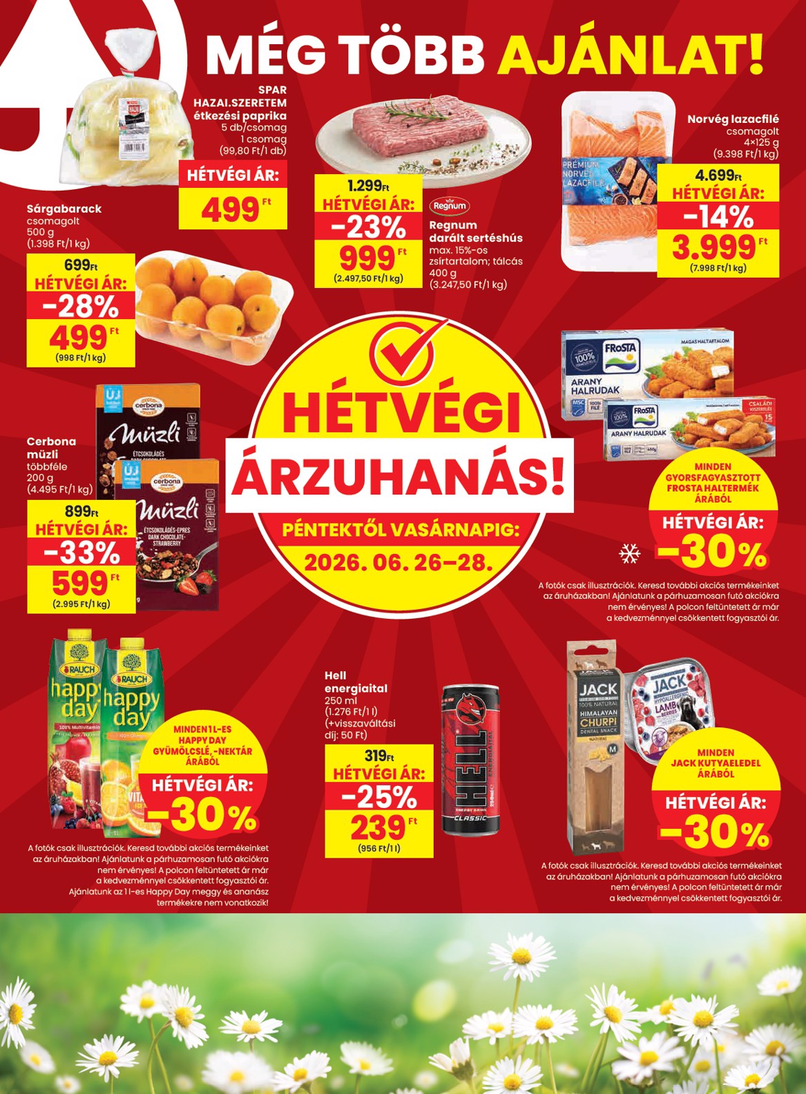 spar - SPAR hirdetmény a következő hétre csütörtöktől 2026.06.25.-tól szerdától 2026.07.01.-ig - page: 20