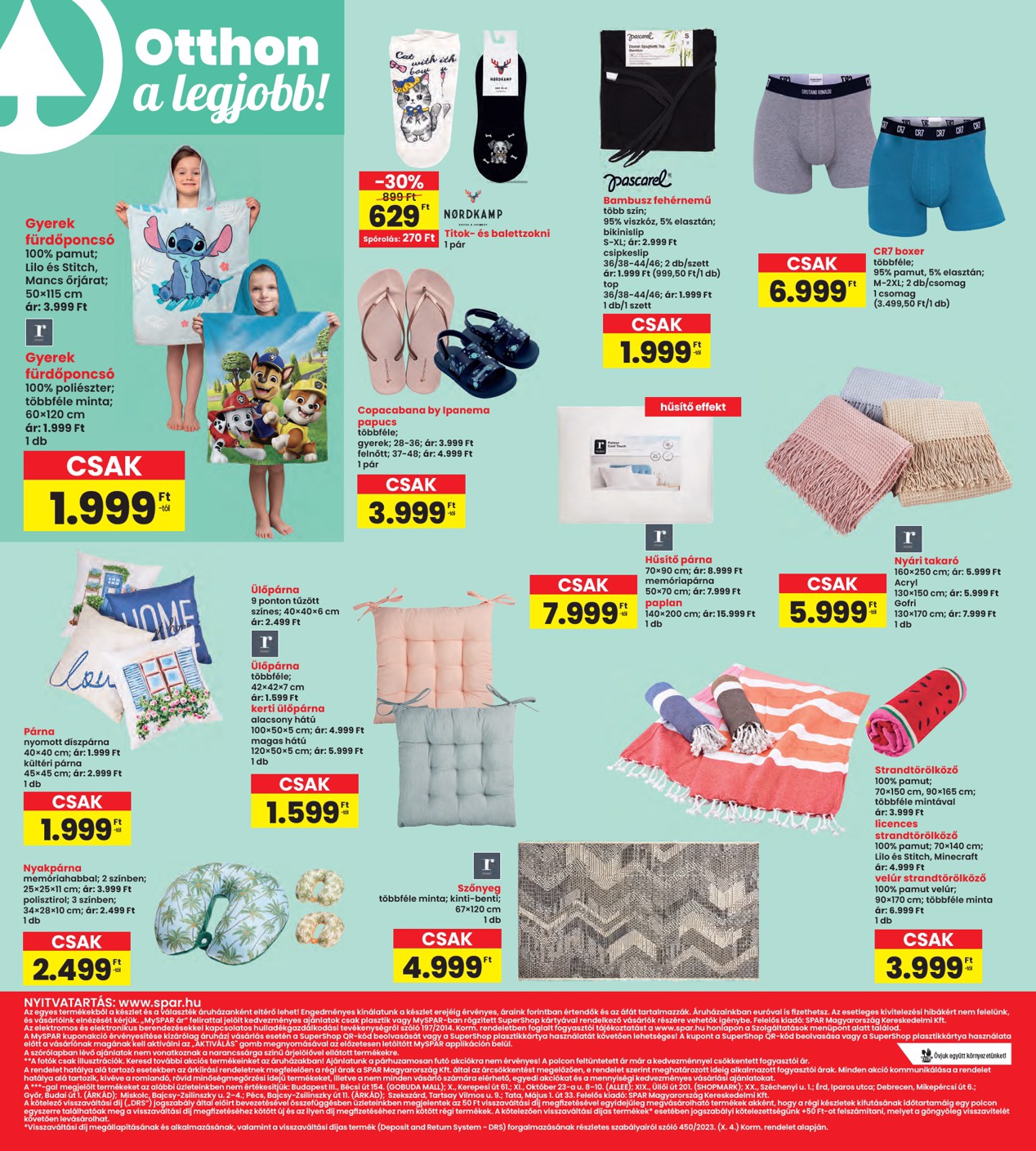 spar - INTERSPAR hirdetmény a következő hétre csütörtöktől 2026.06.25.-tól szerdától 2026.07.01.-ig - page: 16