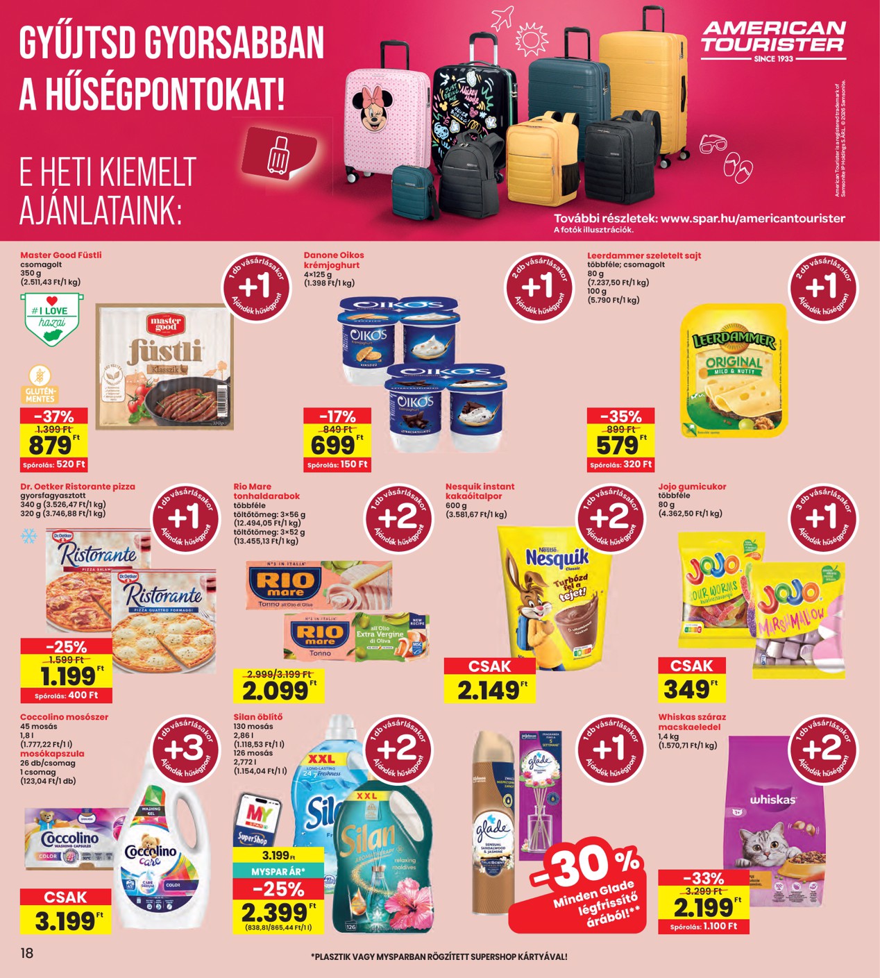 spar - INTERSPAR hirdetmény a következő hétre csütörtöktől 2026.06.25.-tól szerdától 2026.07.01.-ig - page: 18