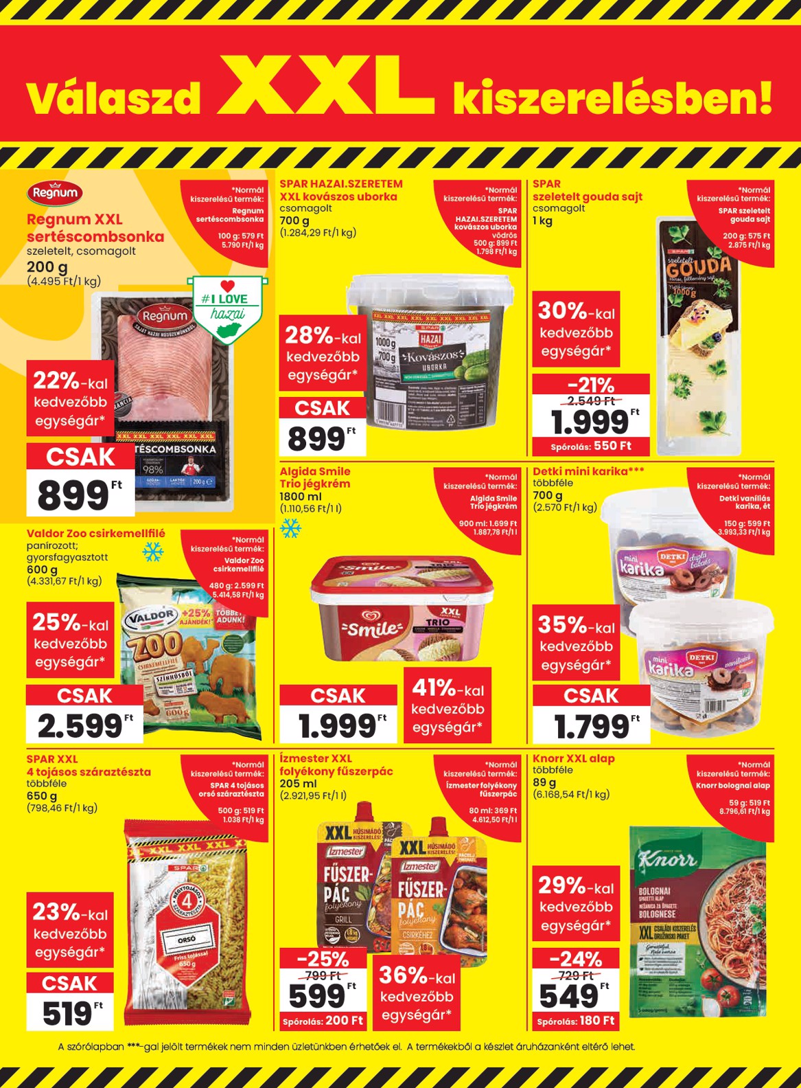 spar - Aktuális SPAR szórólap érvényes csütörtöktől 2026.07.16.-től szerdától 2026.07.22.-ig - page: 4