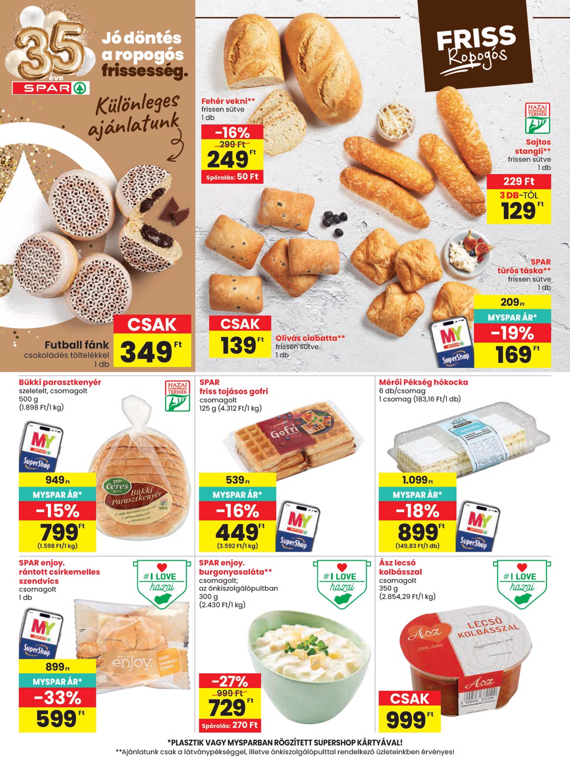 spar - Aktuális SPAR szórólap érvényes csütörtöktől 2026.07.16.-től szerdától 2026.07.22.-ig - page: 22